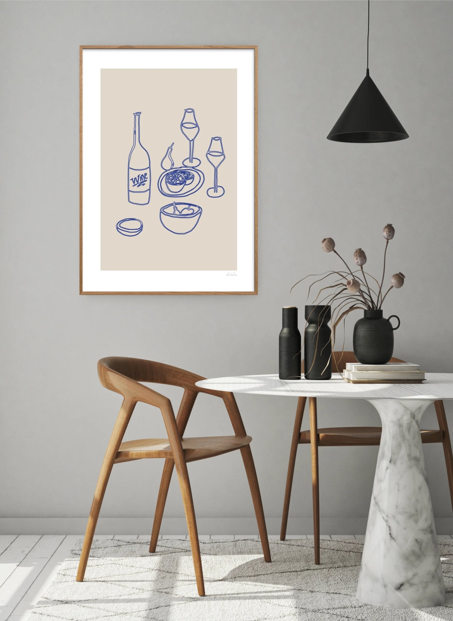 Poster & Frame The Kitchen Collection - hei - kju