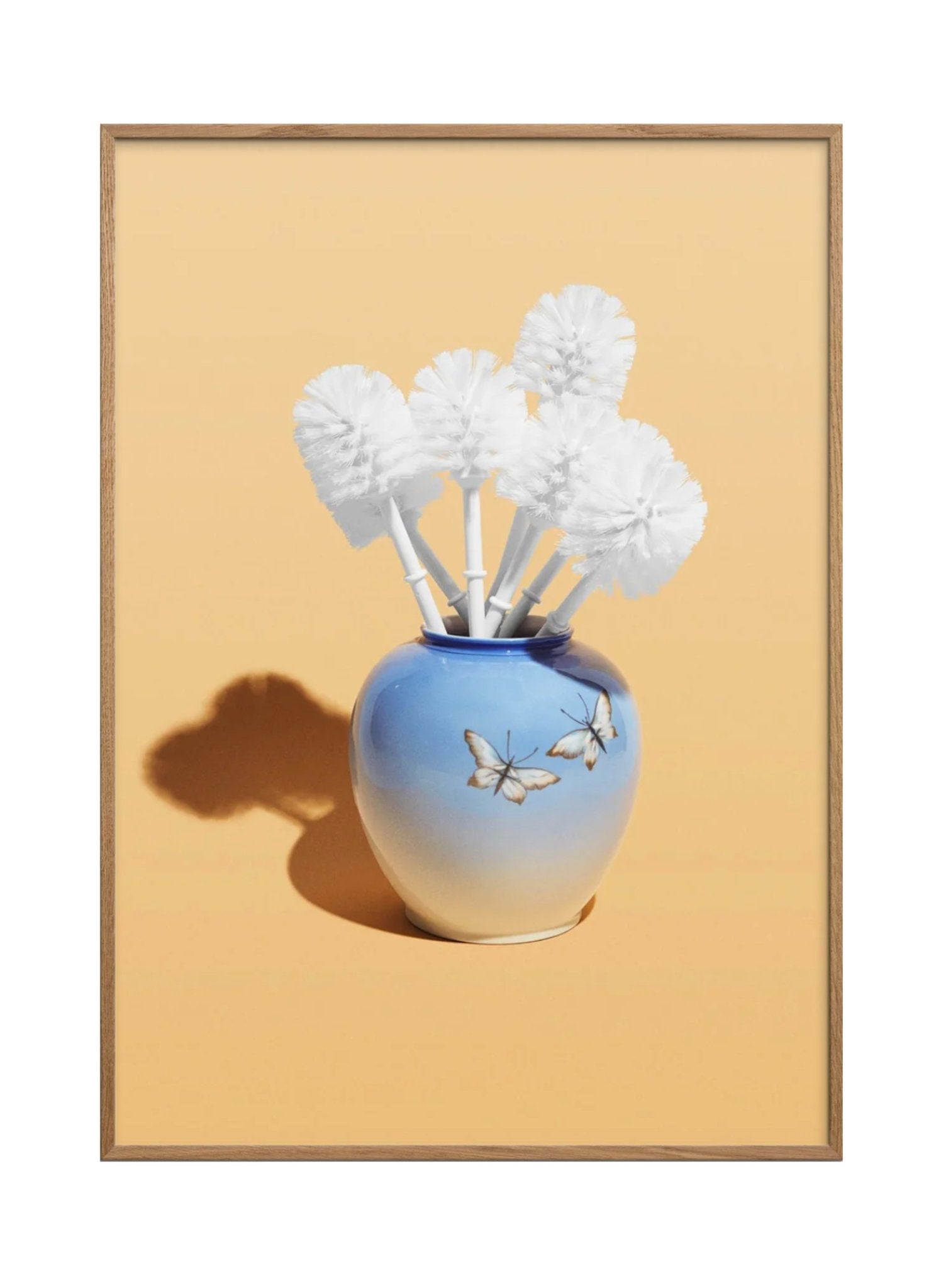 Poster & Frame Toilet brush bouquet - hei - kju