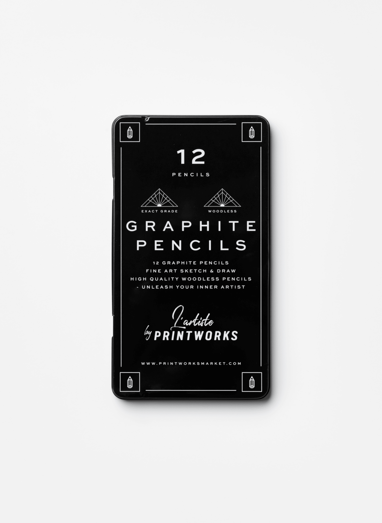 PRINTWORKS Emerging Artist – Skizzen - Set für kreative Talente - hei - kju