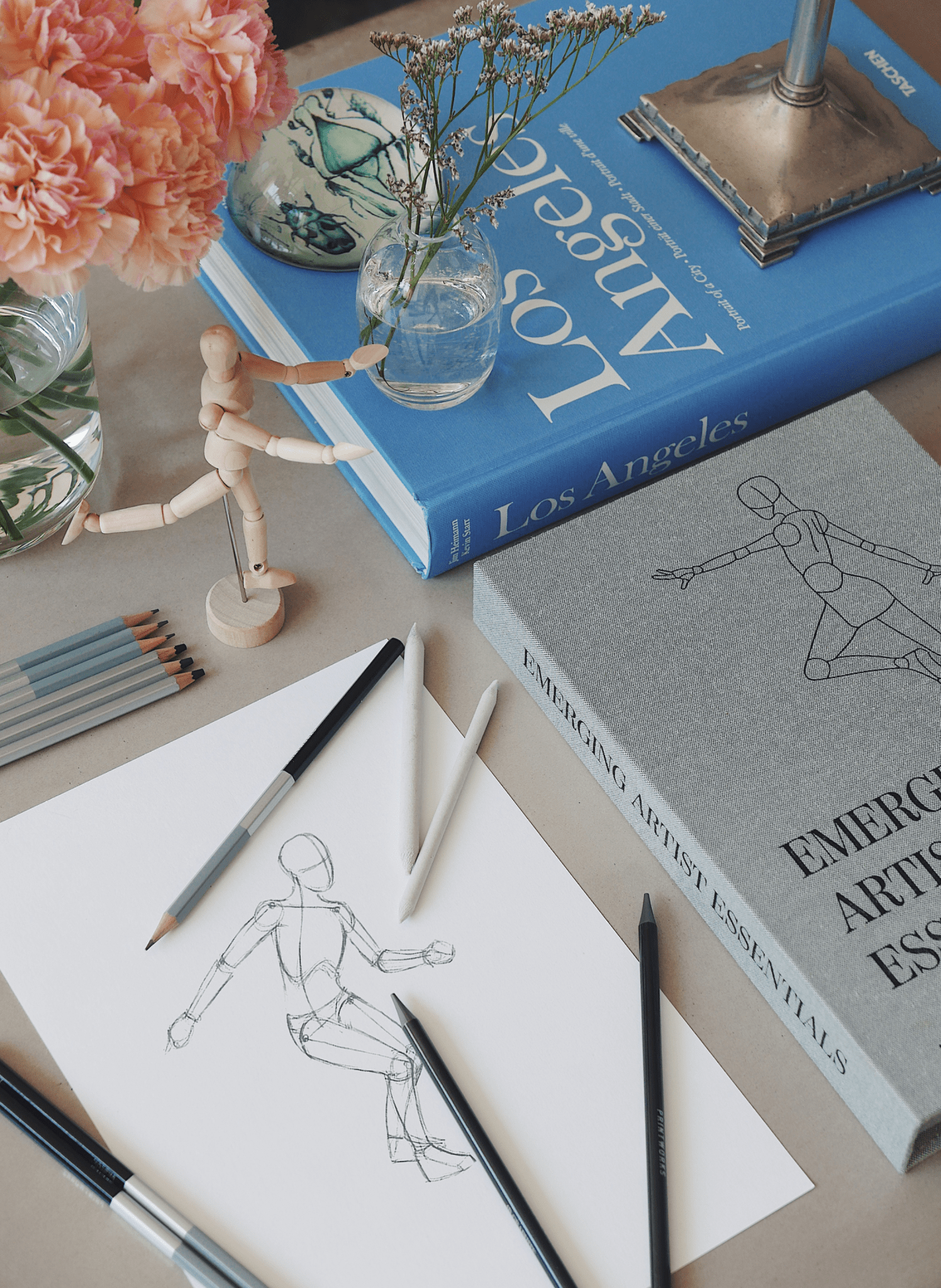 PRINTWORKS Emerging Artist – Skizzen - Set für kreative Talente - hei - kju