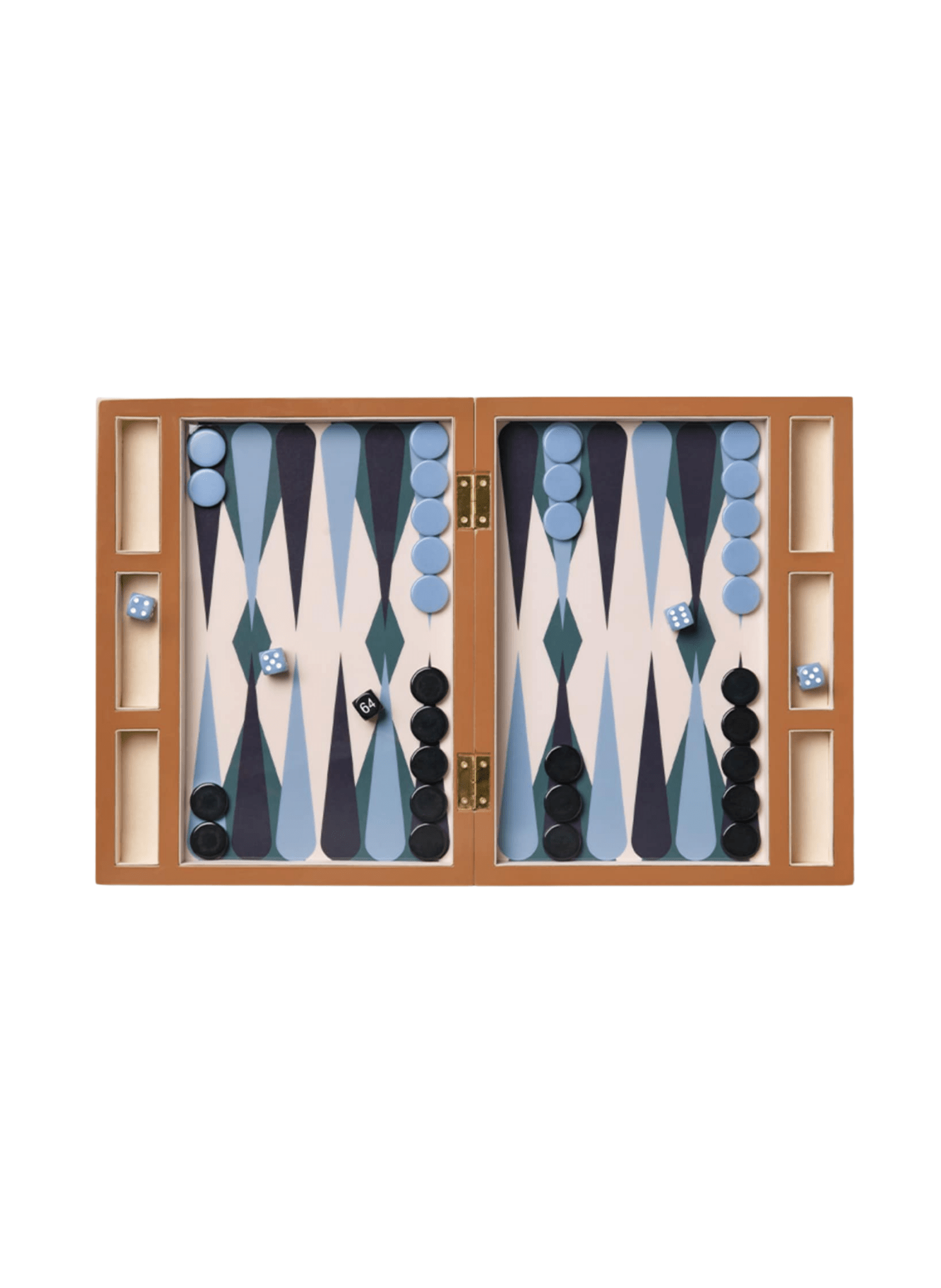 PRINTWORKS Lackiertes Backgammon - hei - kju