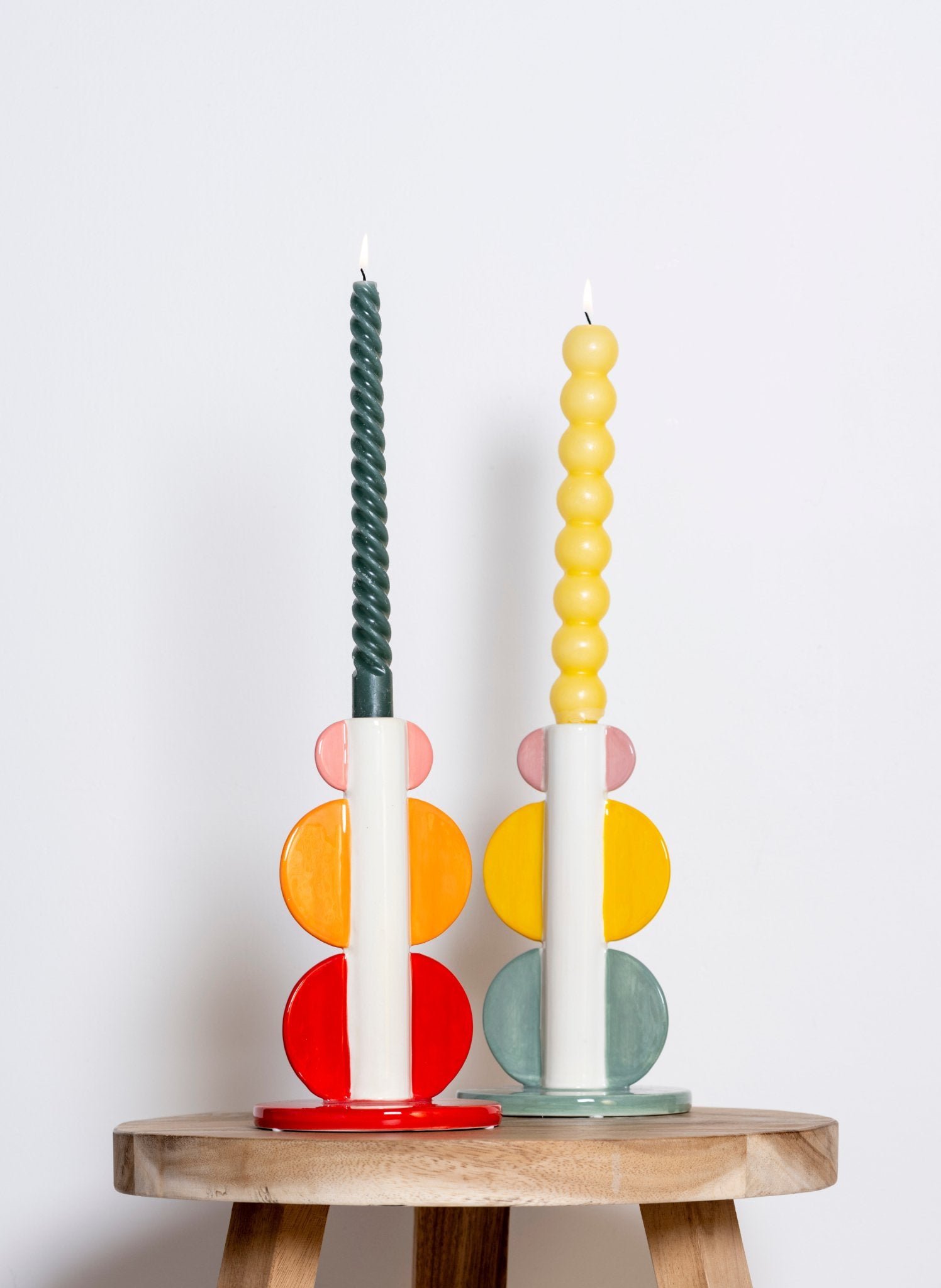 Qué Rico Handbemalter Kerzenständer Lorenzo - hei - kju