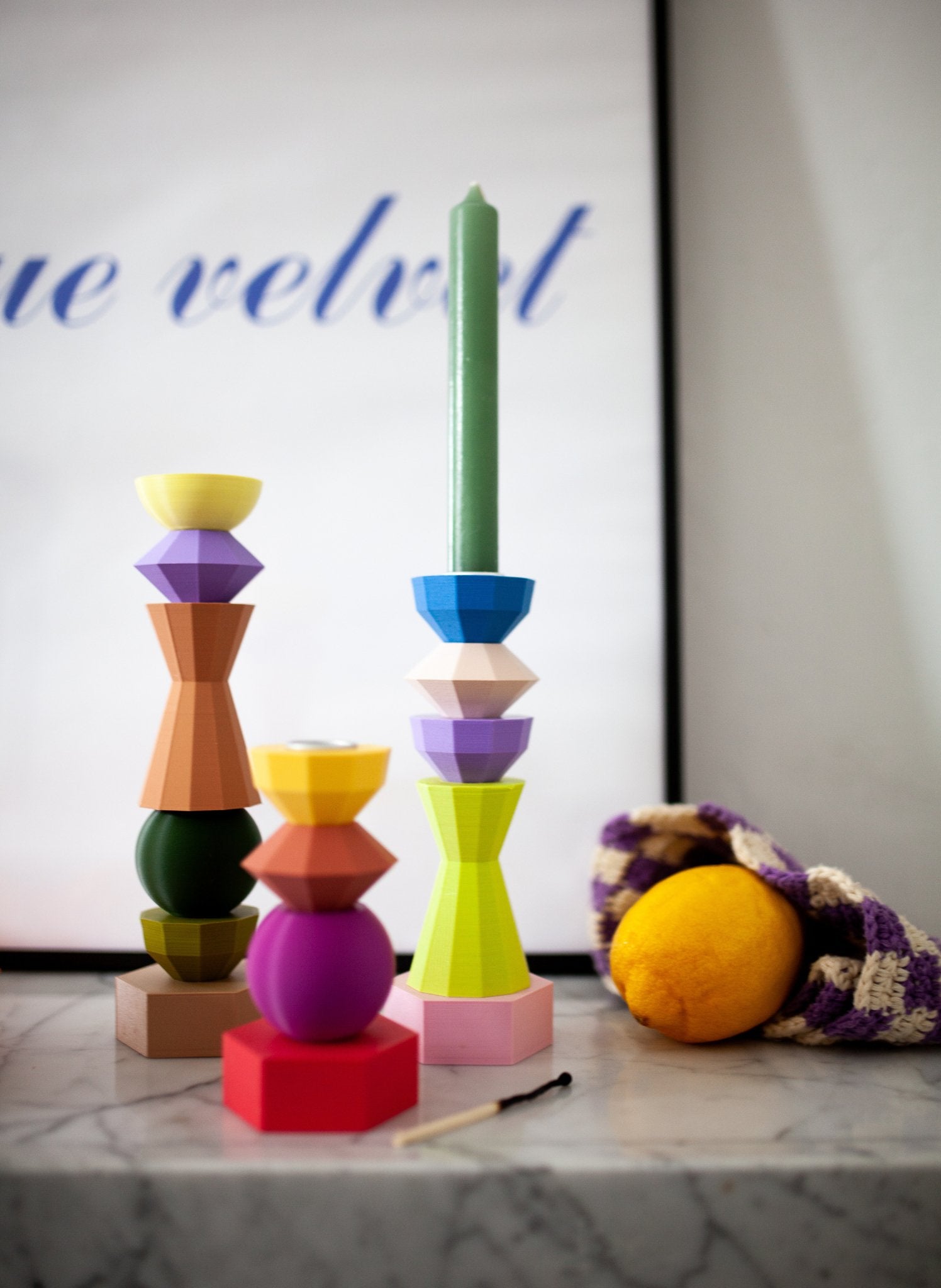 Roki Kerzenständer Memphis Duo - hei - kju