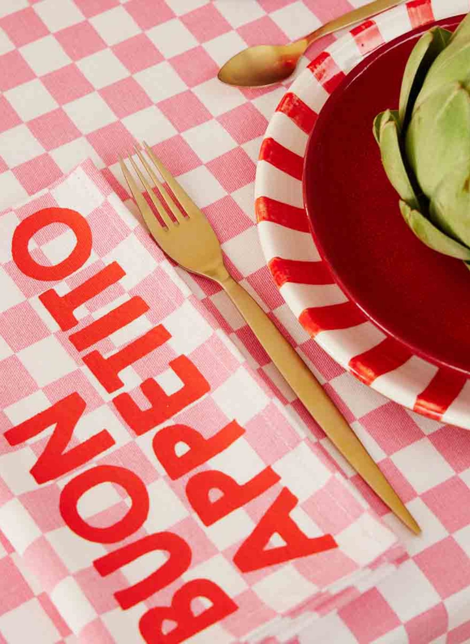 Rose in April Serviettenset Buon Appetito - hei - kju