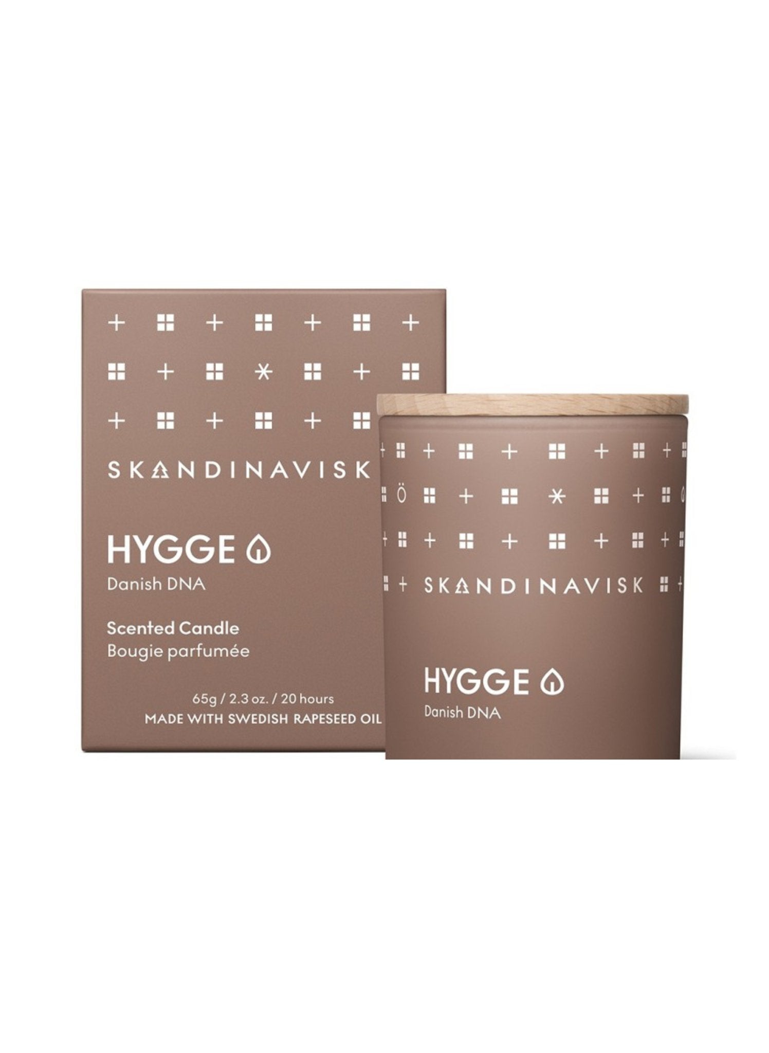 Skandinavisk Duftkerze mit Deckel HYGGE - hei - kju