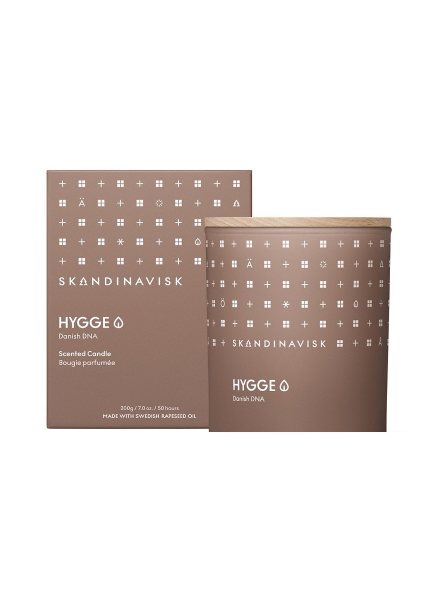 Skandinavisk Duftkerze mit Deckel HYGGE - hei - kju