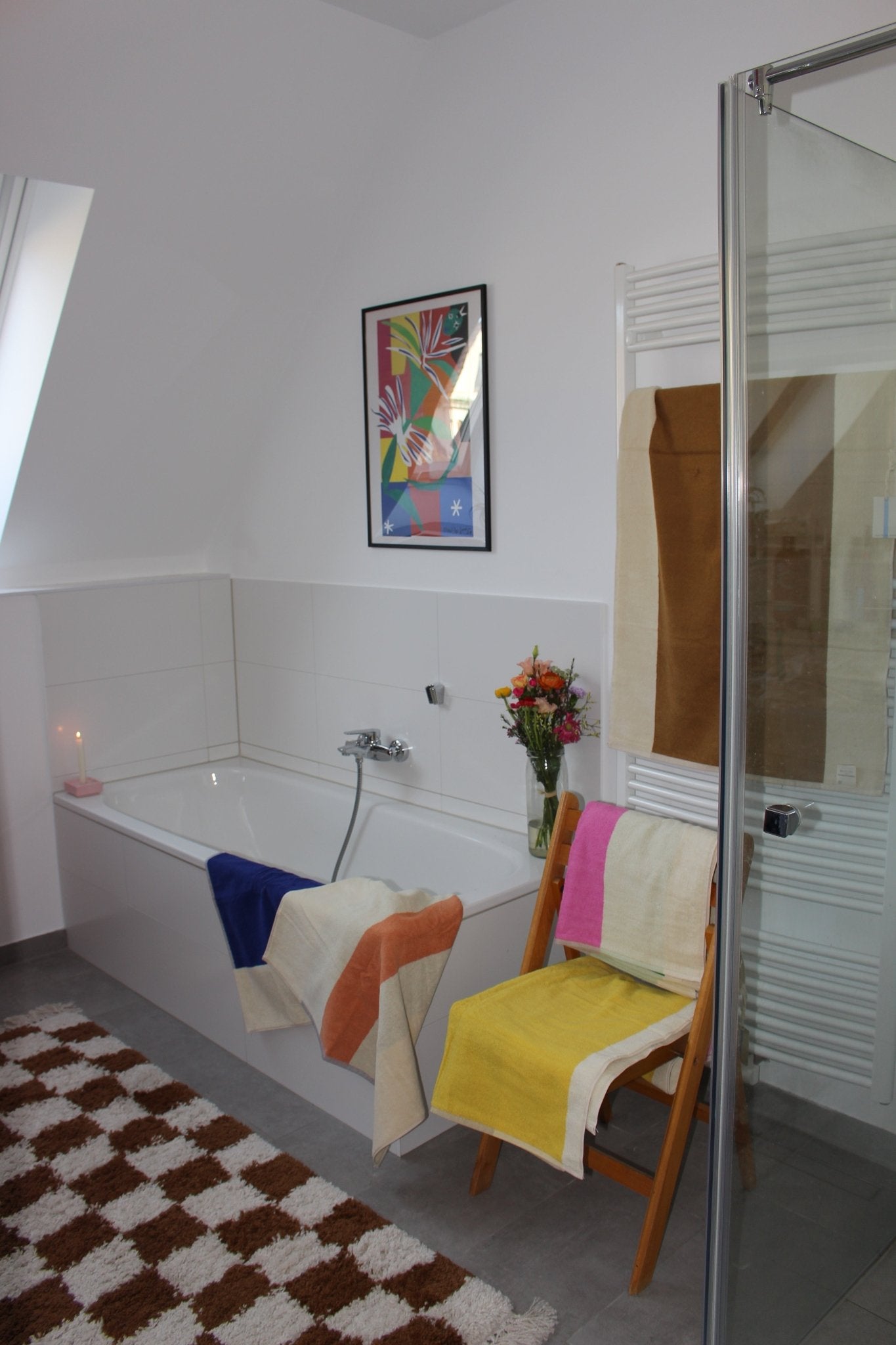 Suite702 Badetuch - Set 100% Baumwolle (4 Stk.) - hei - kju