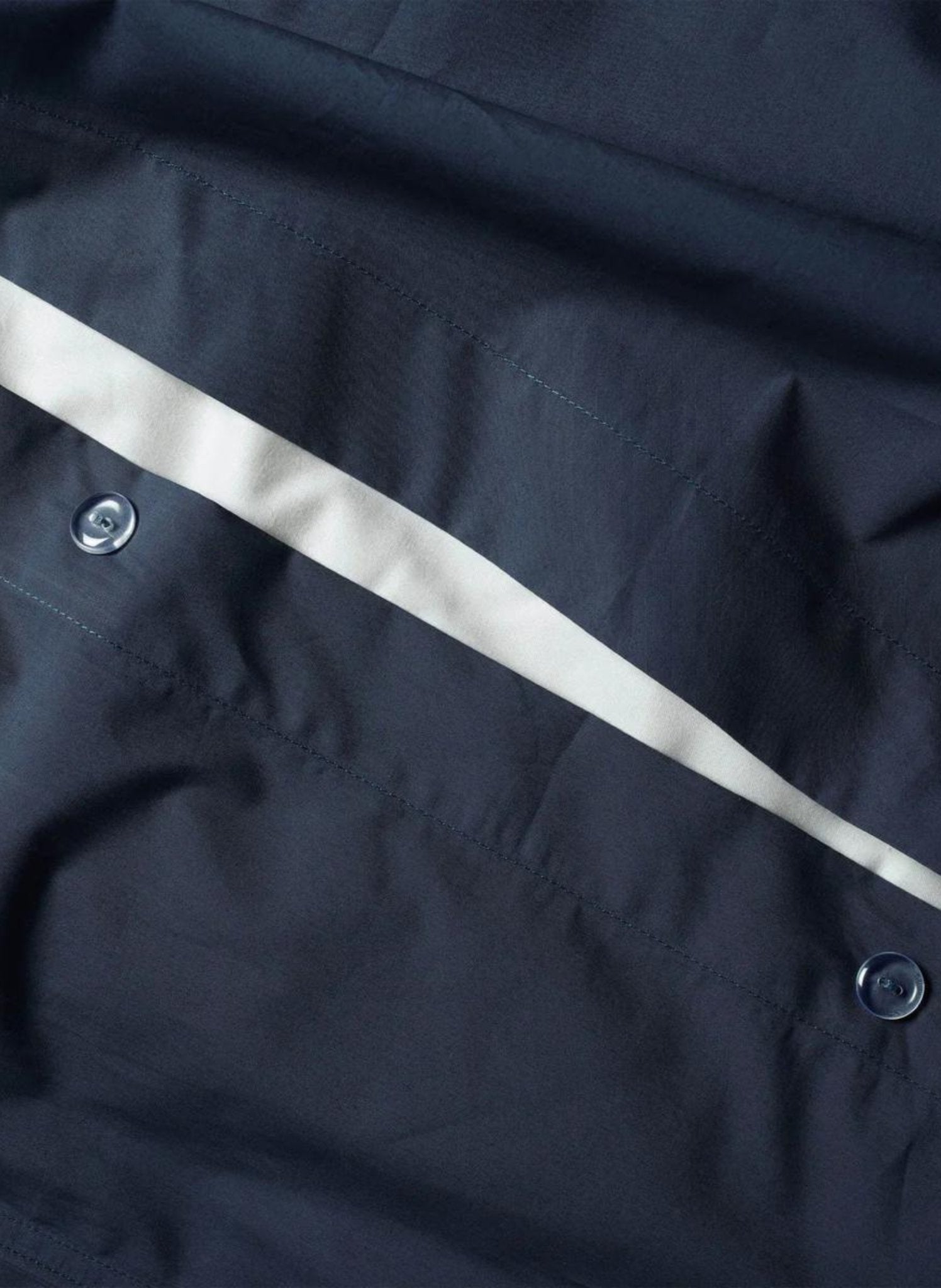 Suite702 Bettbezug 100% Baumwolle Marineblau - hei - kju