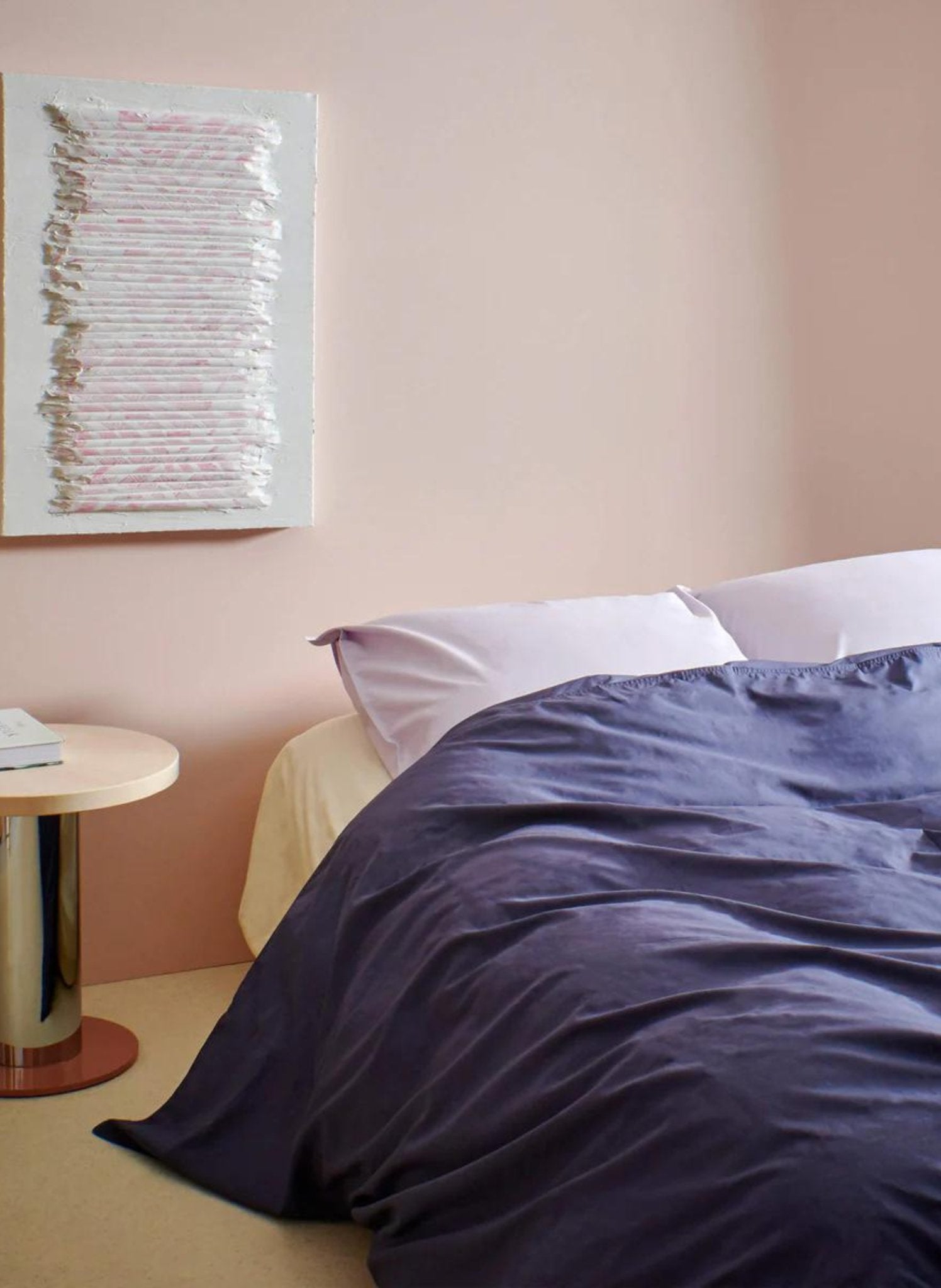 Suite702 Bettbezug 100% Baumwolle Marineblau - hei - kju