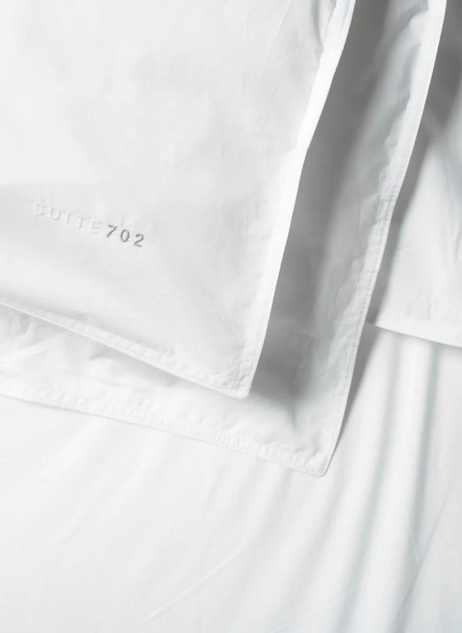 Suite702 Bettbezug 100% Baumwolle Weiß - hei - kju