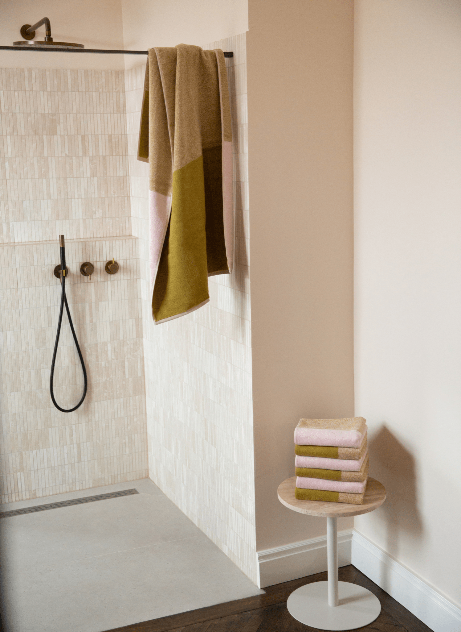 Suite702 Gästehandtuch - Set Blend Blush Olive (2 - tlg.) - hei - kju