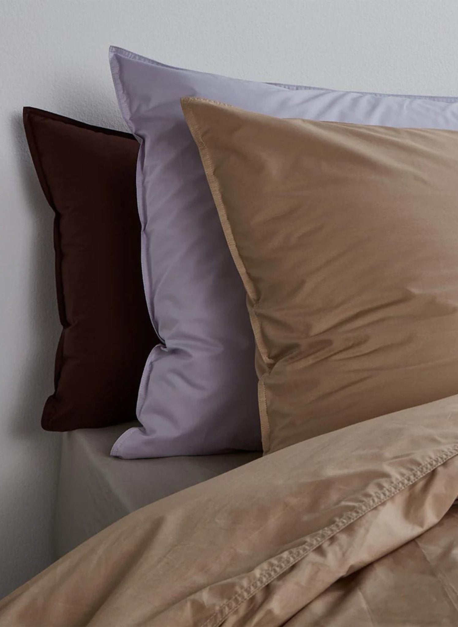 Suite702 Kissenbezug 100% Baumwolle Beige - hei - kju