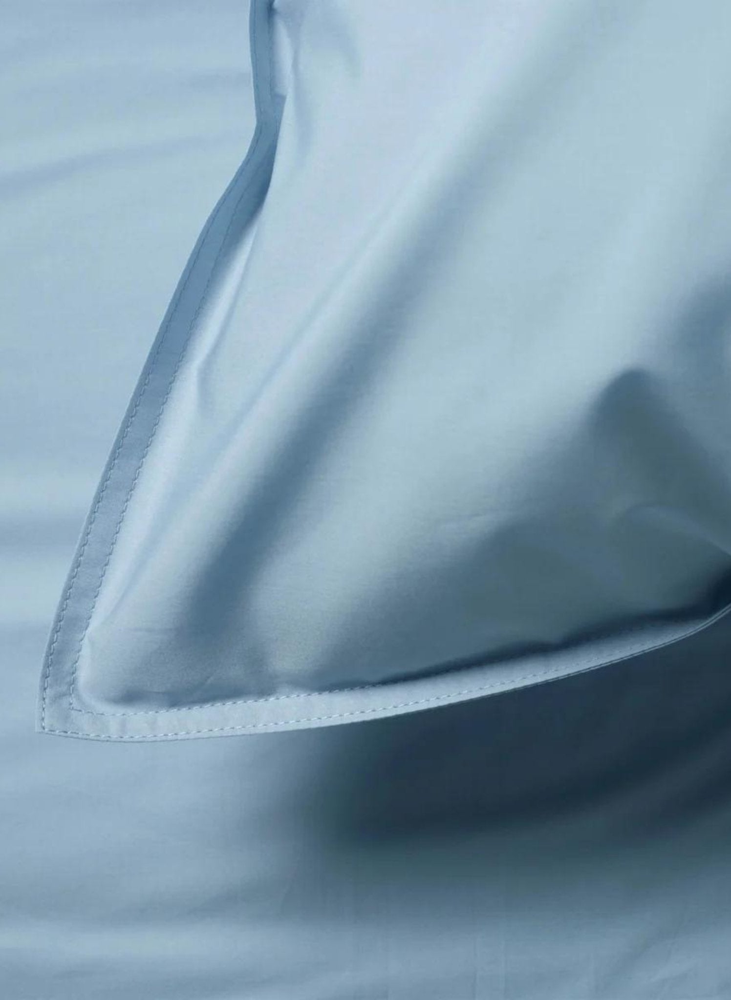 Suite702 Kissenbezug 100% Baumwolle Hellblau - hei - kju