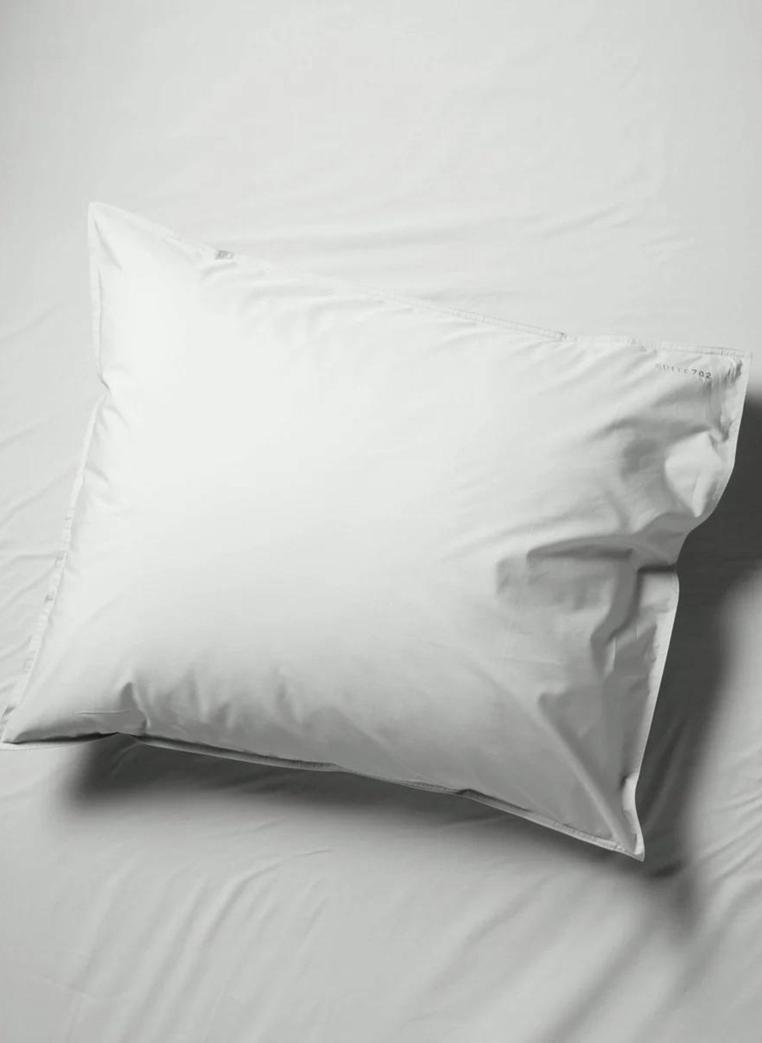Suite702 Kissenbezug 100% Baumwolle Hellgrau - hei - kju