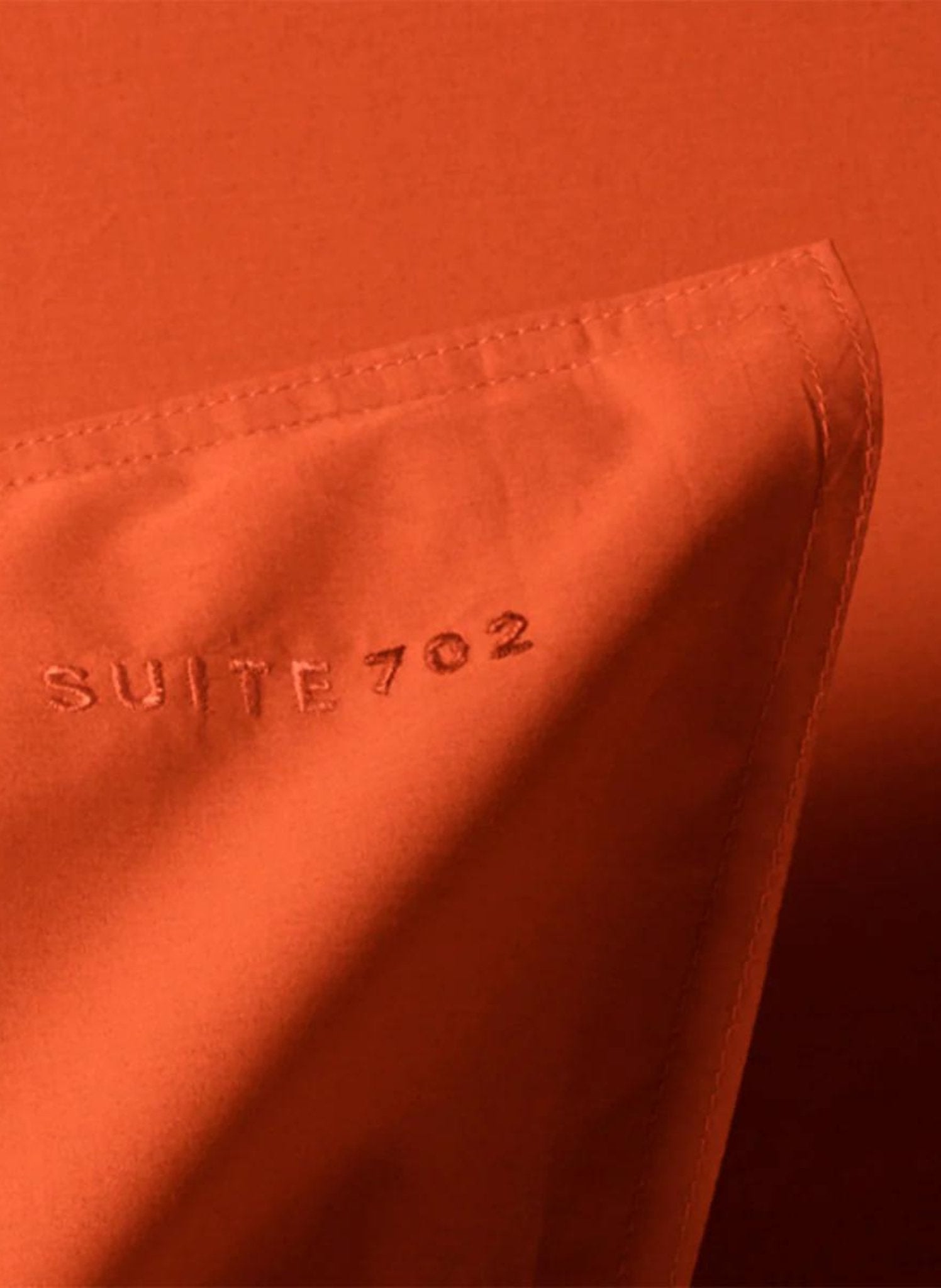 Suite702 Kissenbezug 100% Baumwolle Orange - hei - kju