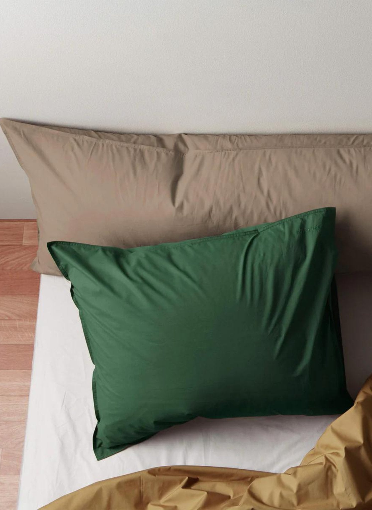 Suite702 Kissenbezug 100% Baumwolle Waldgrün - hei - kju