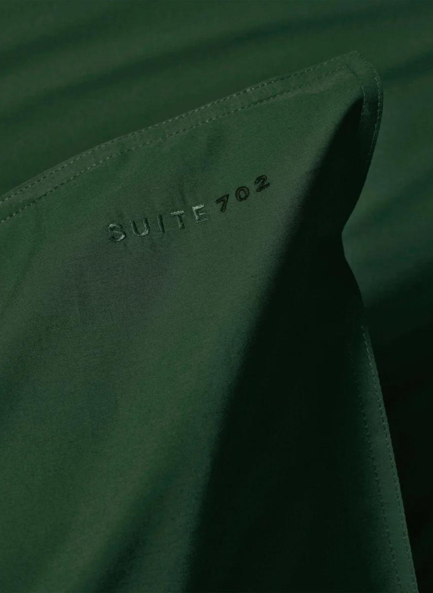 Suite702 Kissenbezug 100% Baumwolle Waldgrün - hei - kju