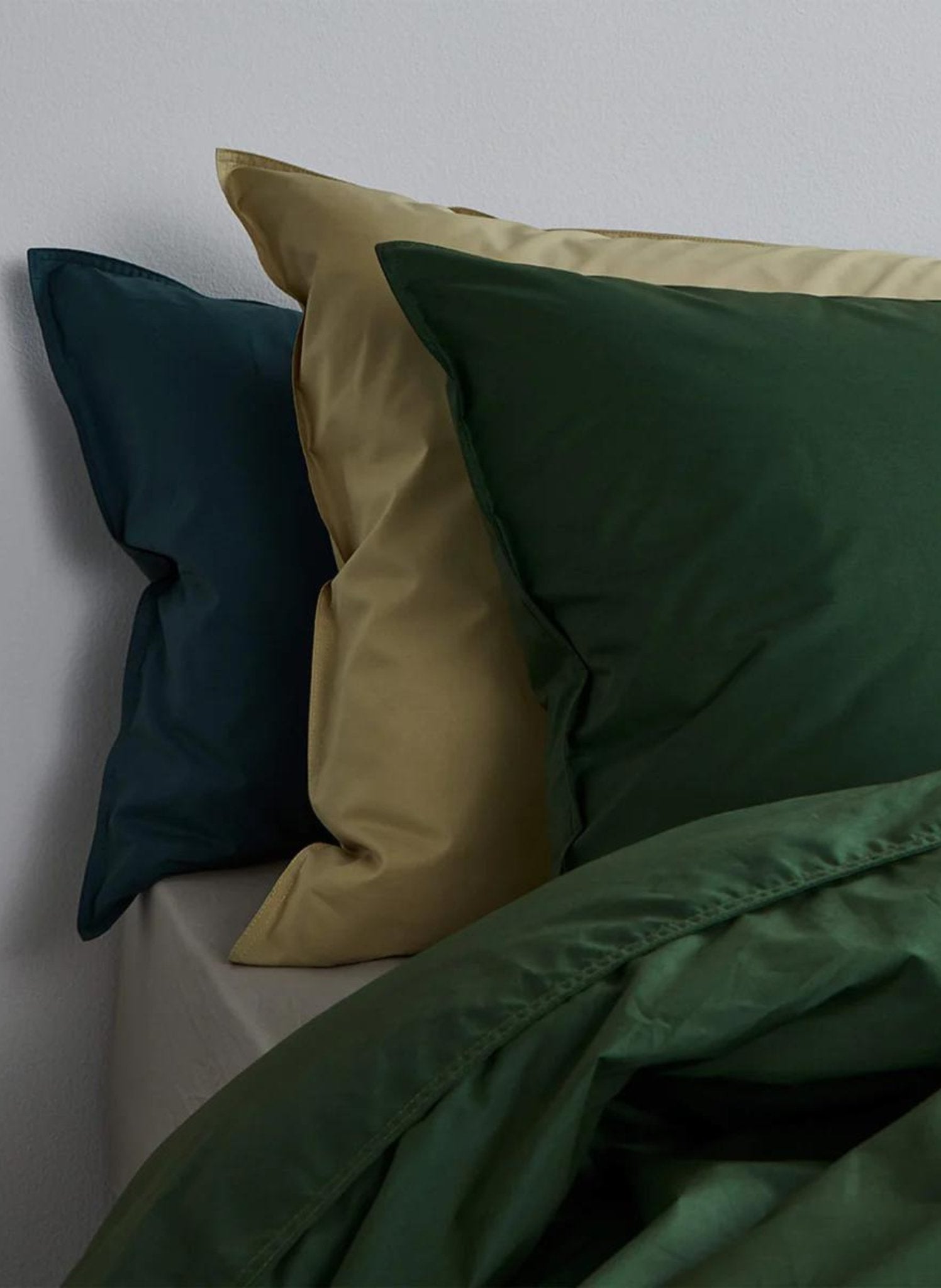 Suite702 Kissenbezug 100% Baumwolle Waldgrün - hei - kju