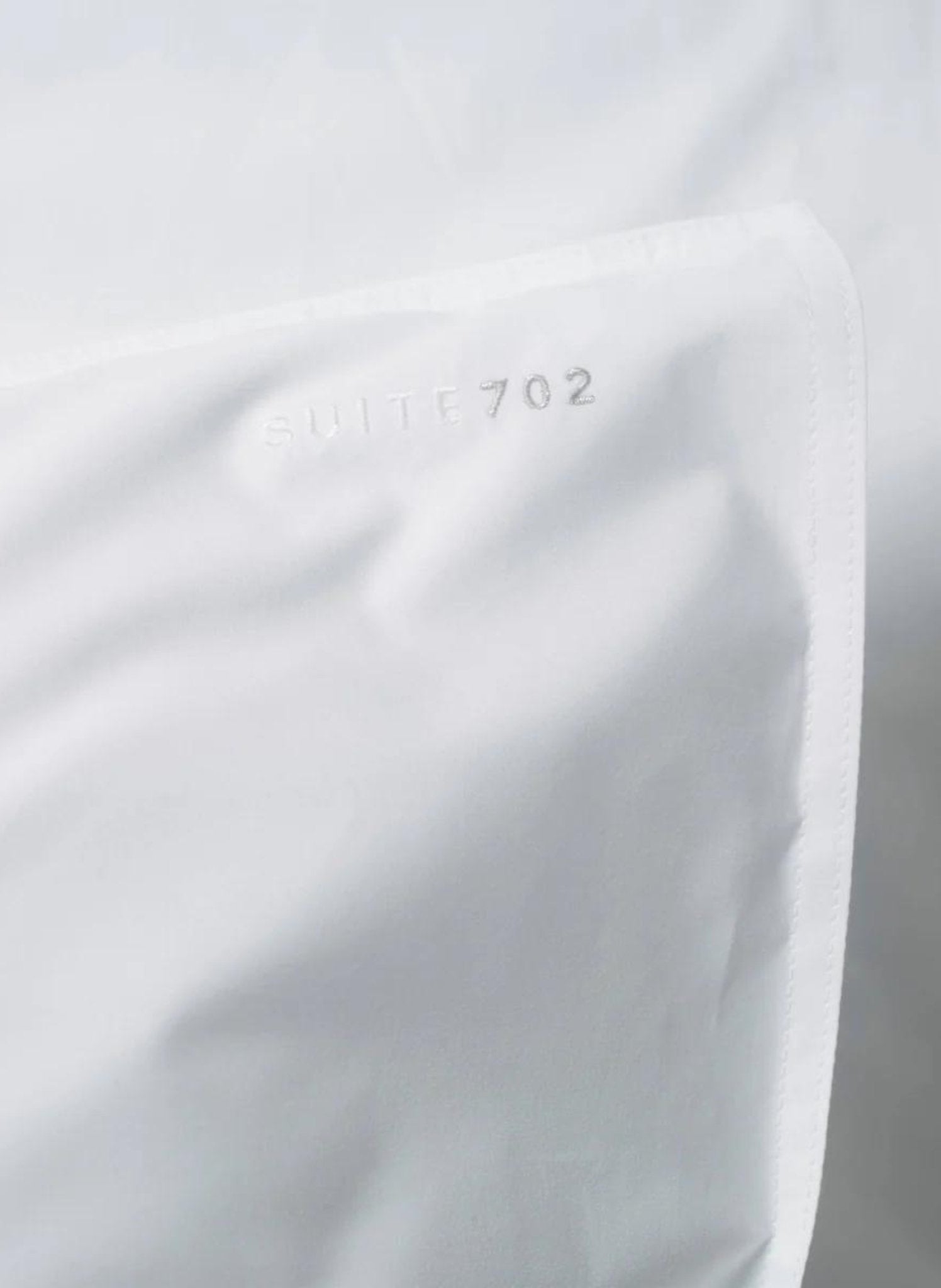 Suite702 Kissenbezug 100% Baumwolle Weiß - hei - kju