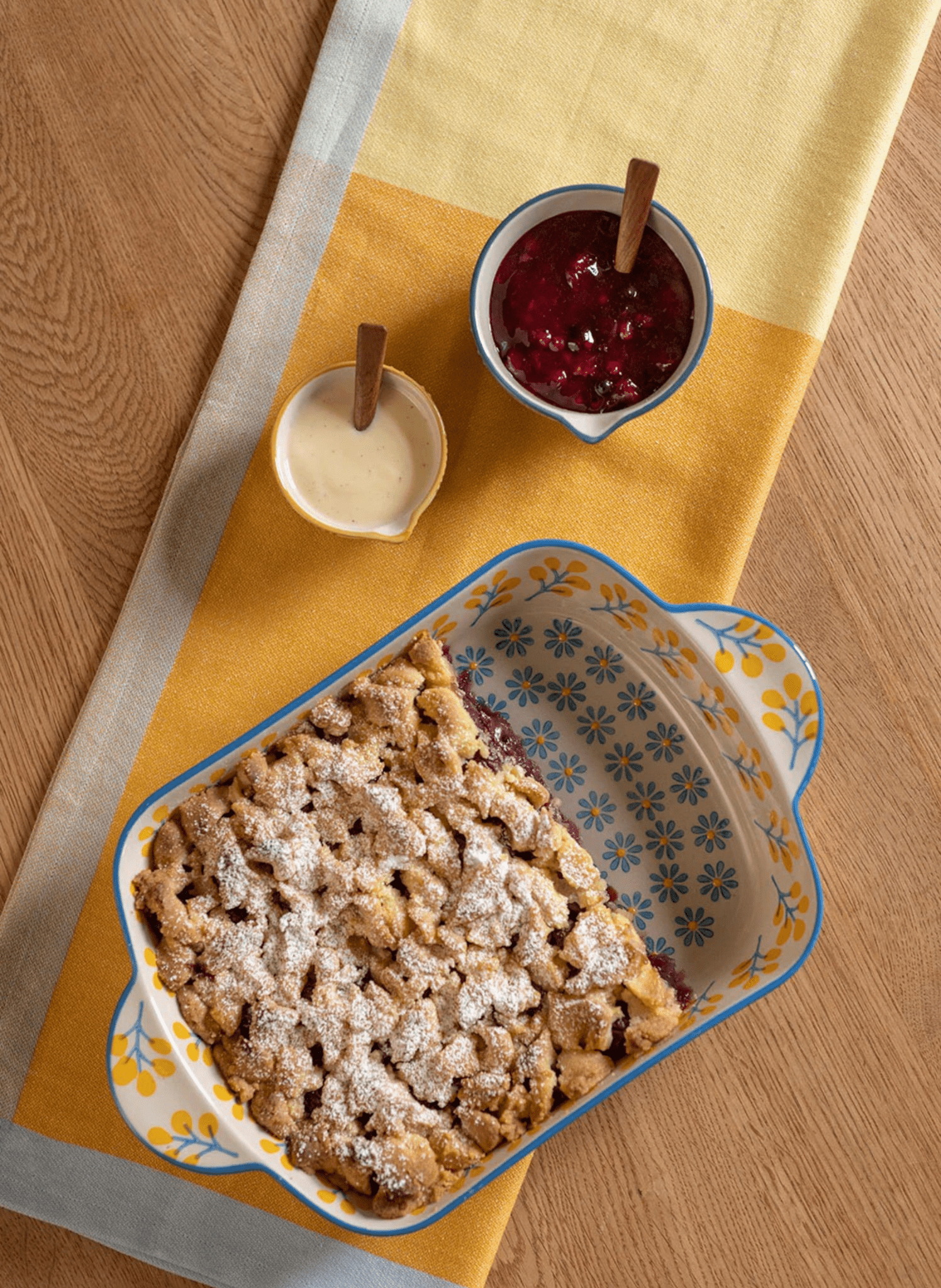 Tranquillo Auflaufform Floral - hei - kju