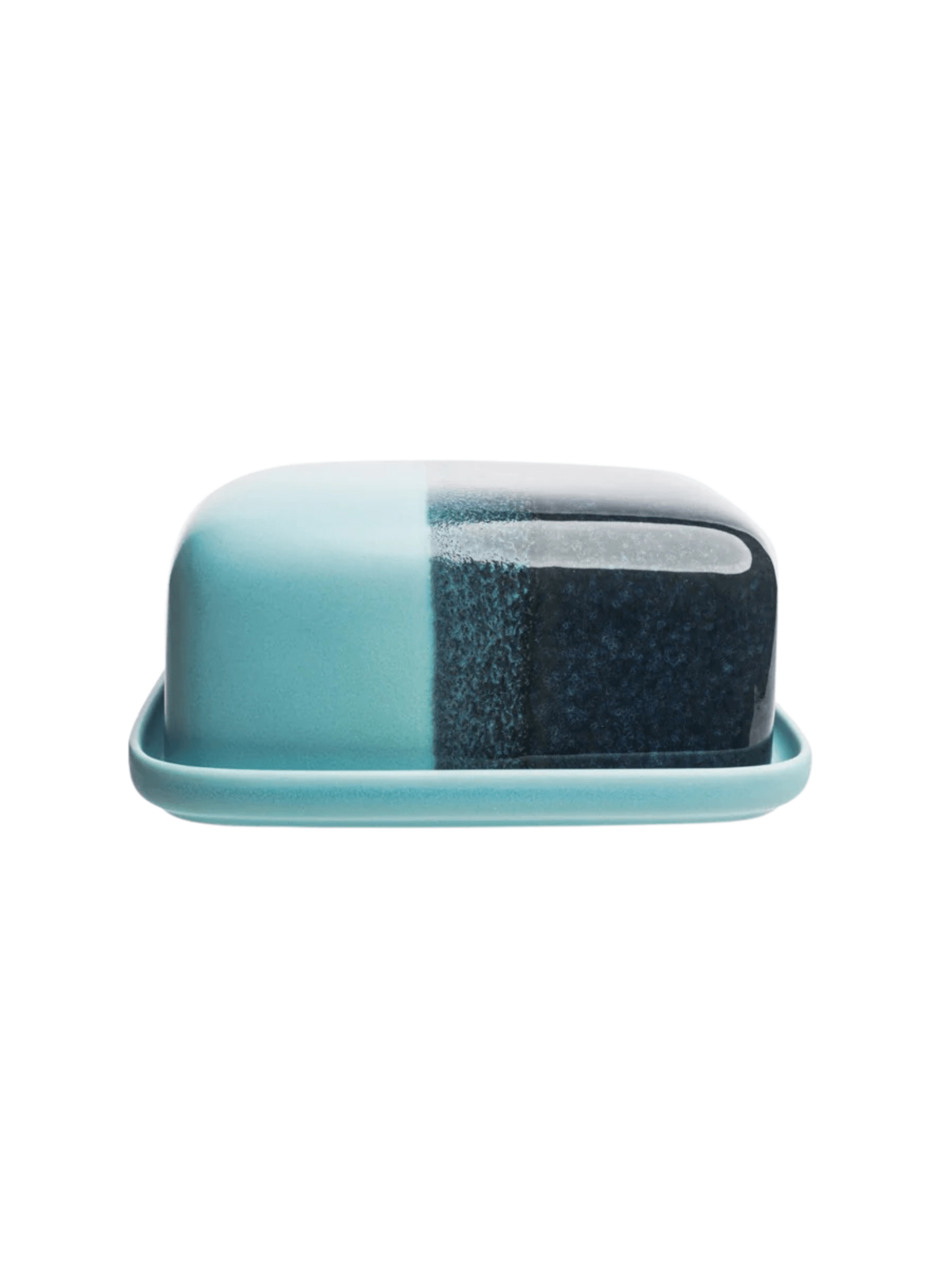 Tranquillo Handgemachte Butterdose Industrial Blau - hei - kju