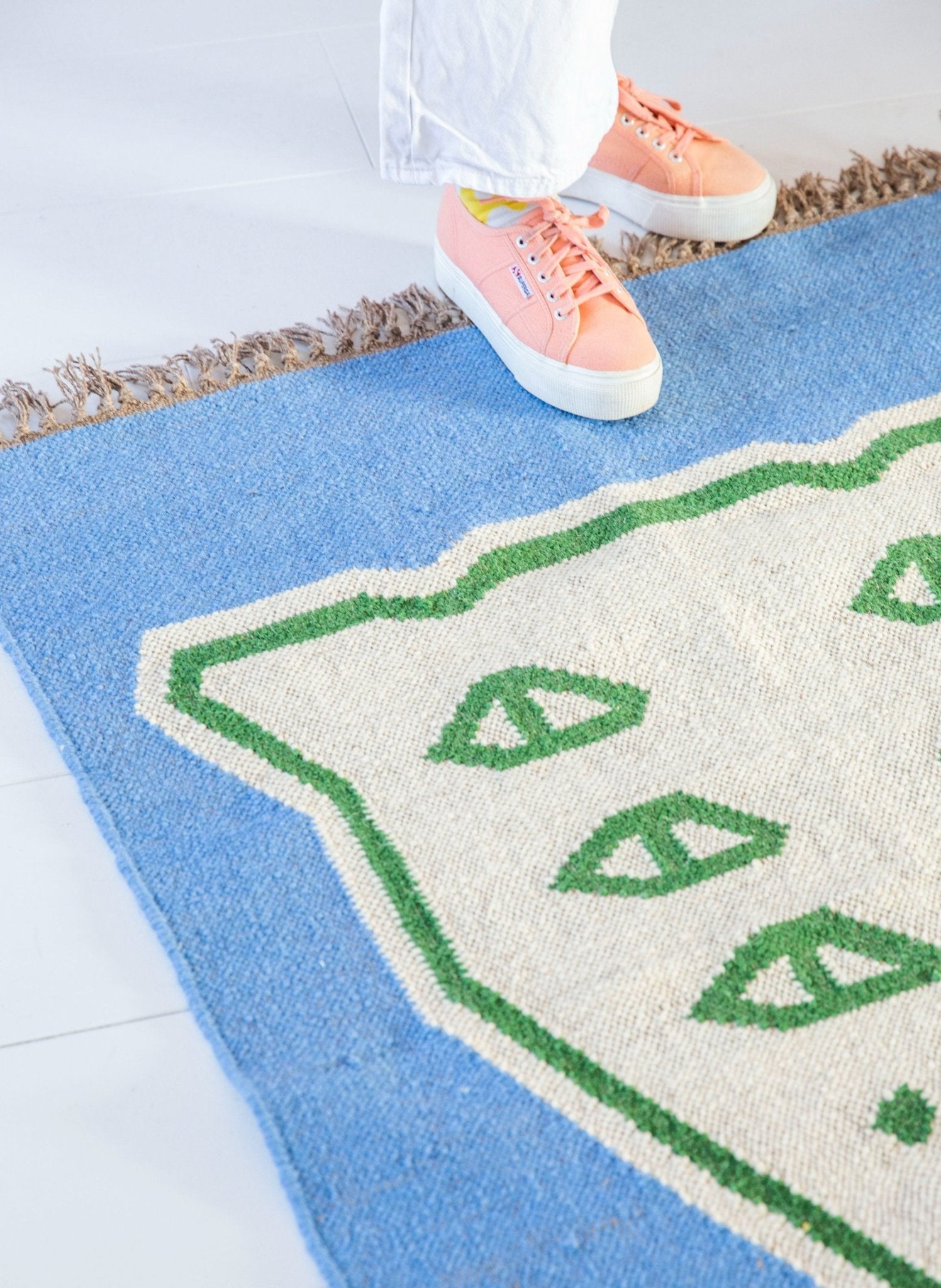 Tropical Scandinavia Flachgewebe - Teppich Der Beschützer - hei - kju