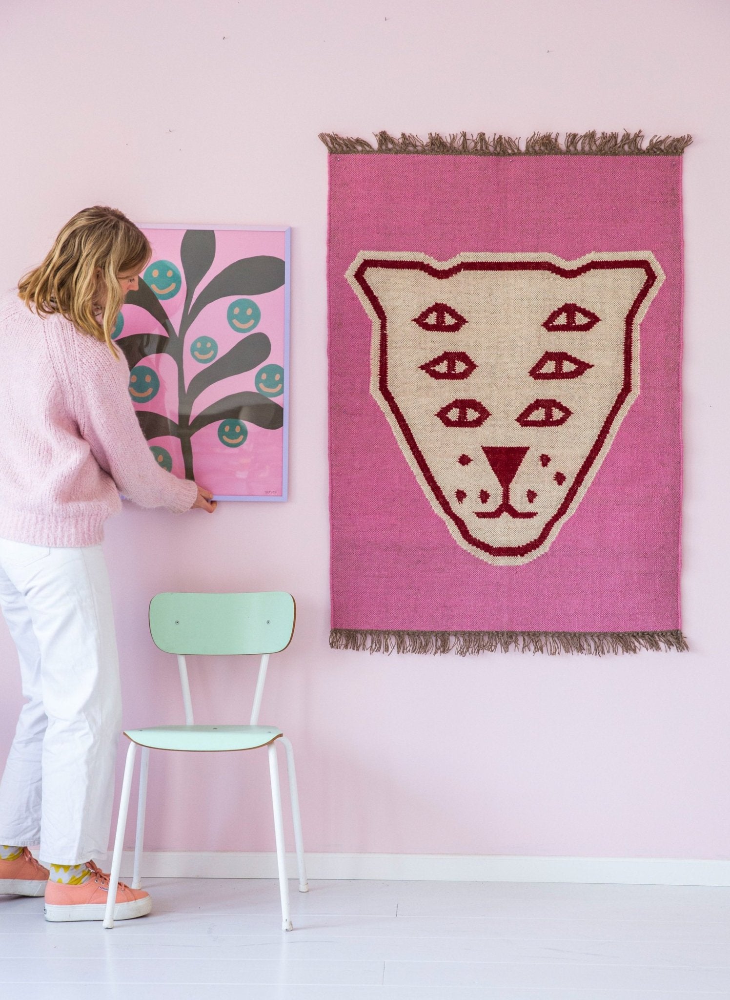 Tropical Scandinavia Flachgewebe - Teppich Der Beschützer - hei - kju