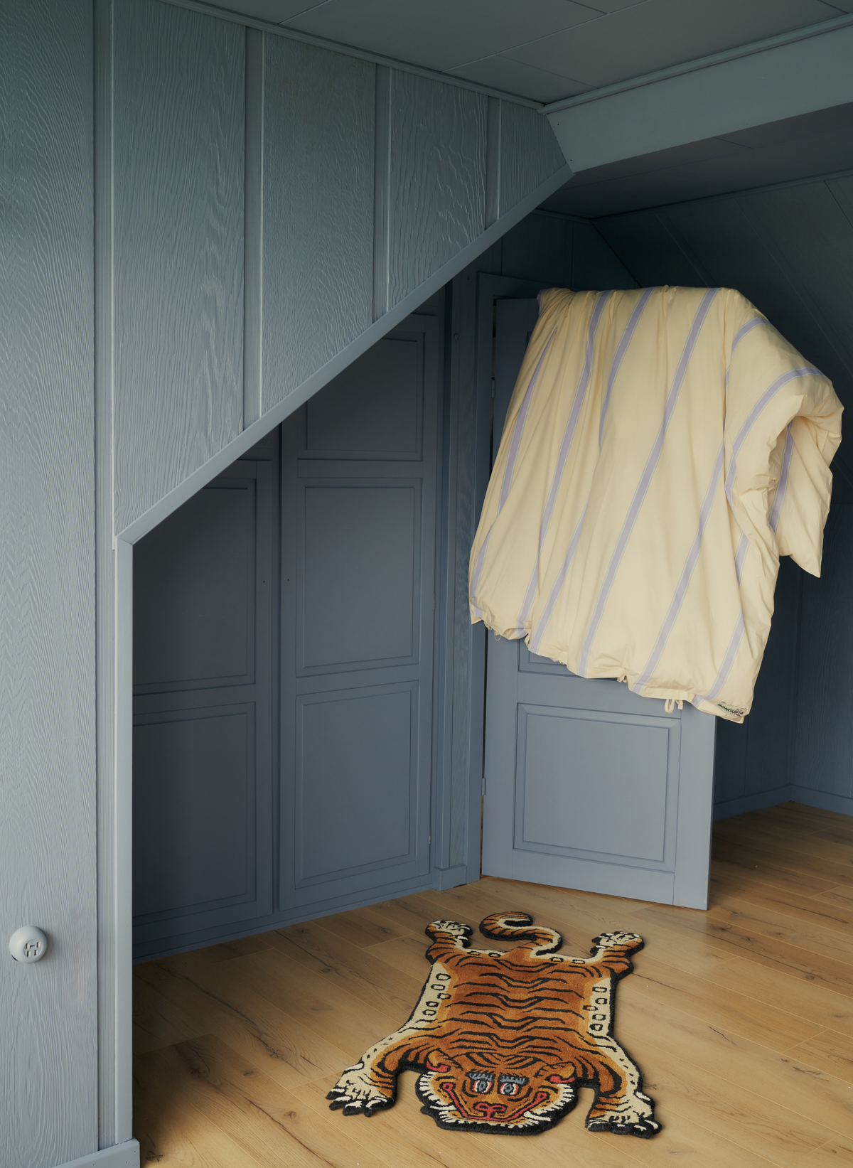 Bongusta Percale Bettwäsche Set Creme & Lavendel