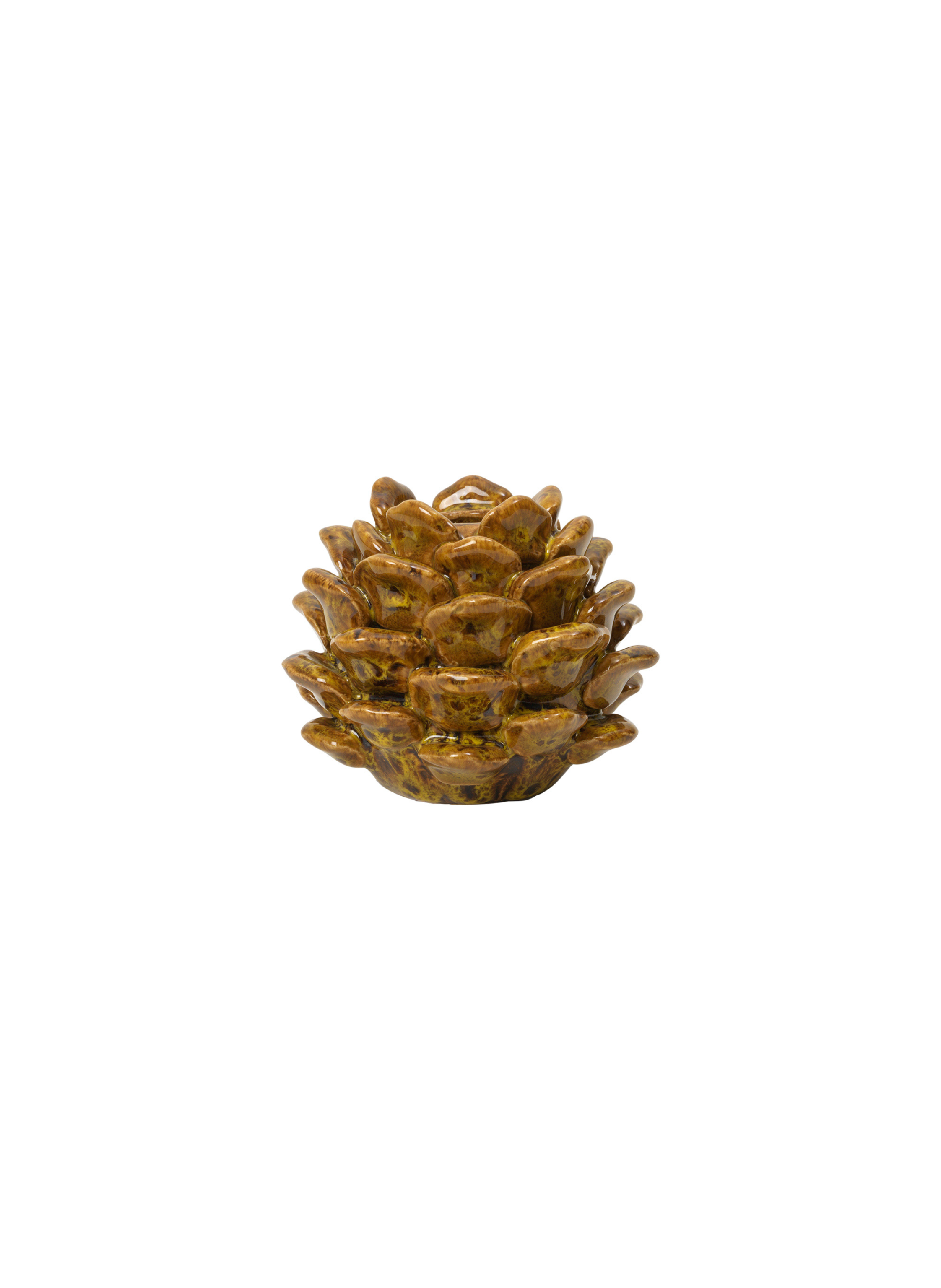 Broste Copenhagen Kerzenhalter Pina Ocker