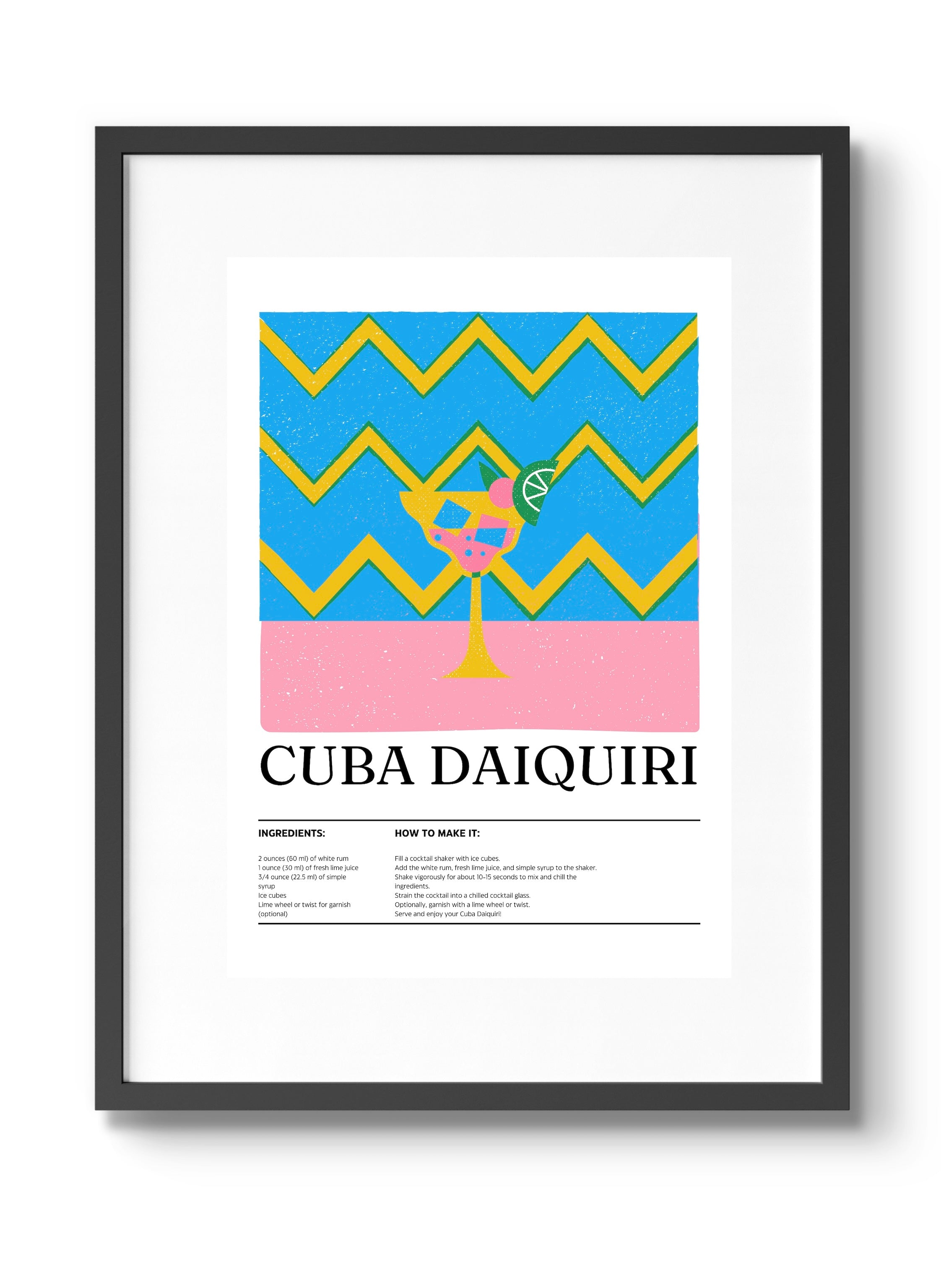 CUBA DAIQUIRI Poster