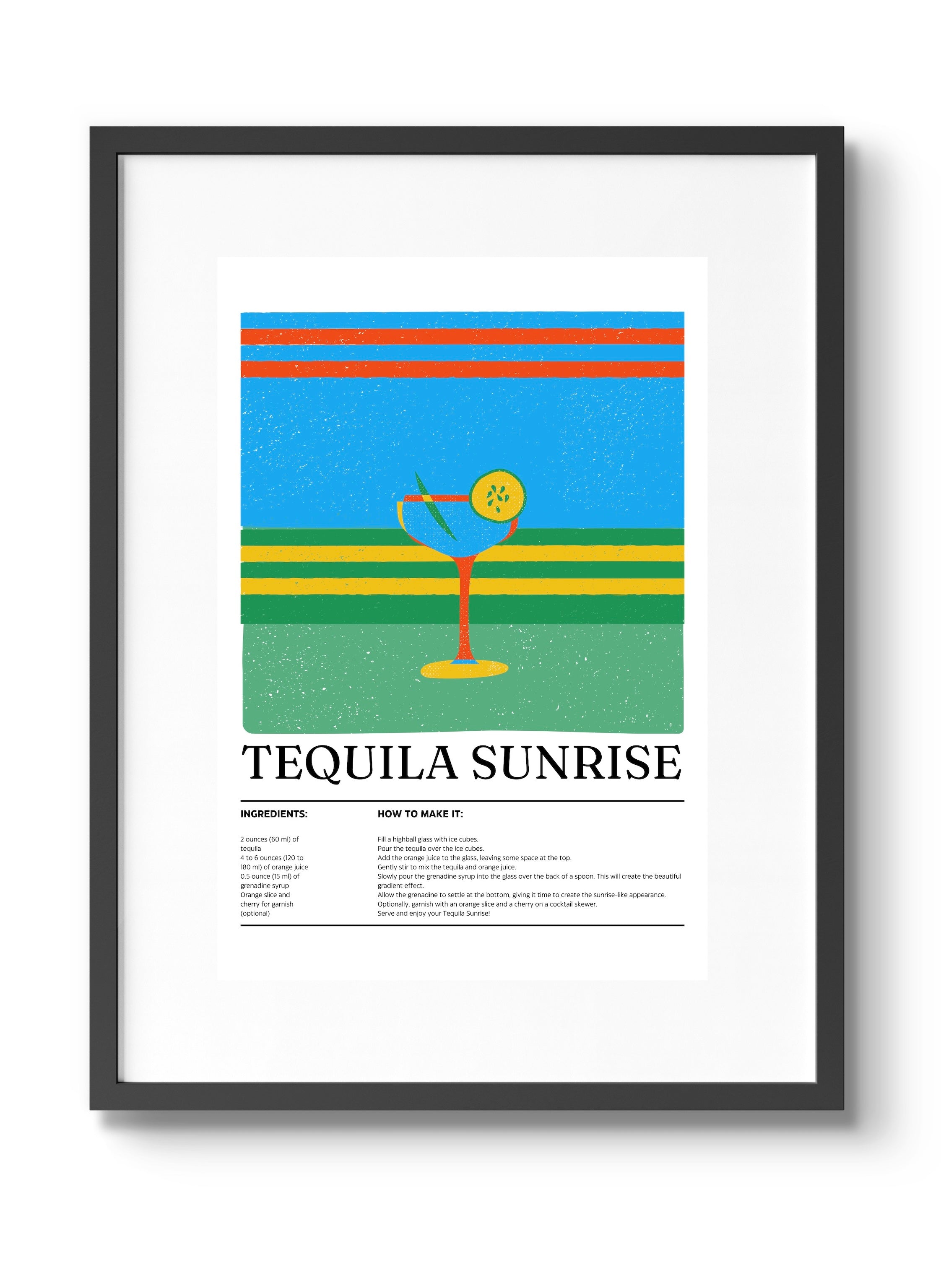 TEQUILA SUNRISE Poster