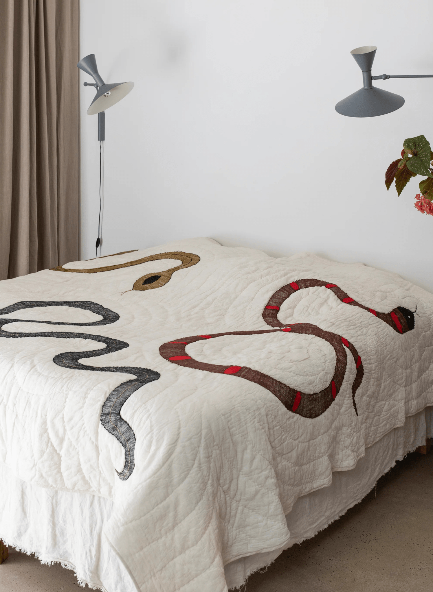 Bongusta Bettüberwurf Schlangen - hei - kju