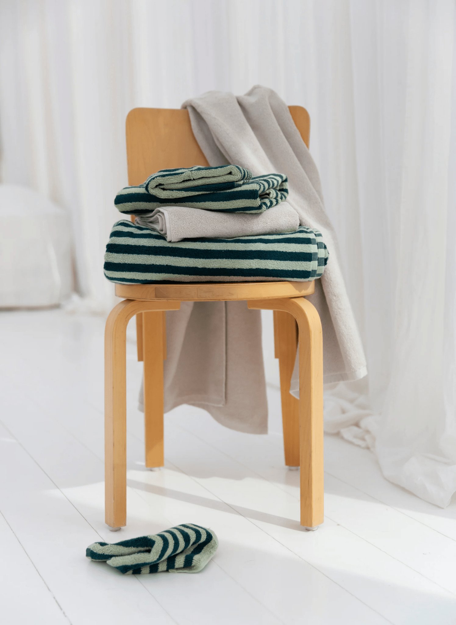 Bongusta Handtuch Naram Grün - hei - kju