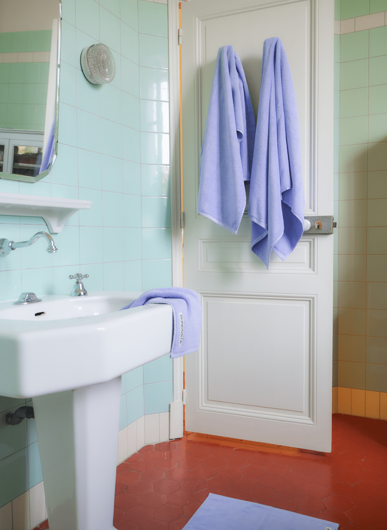 Bongusta Handtuch Naram Lavendel Blau - hei - kju