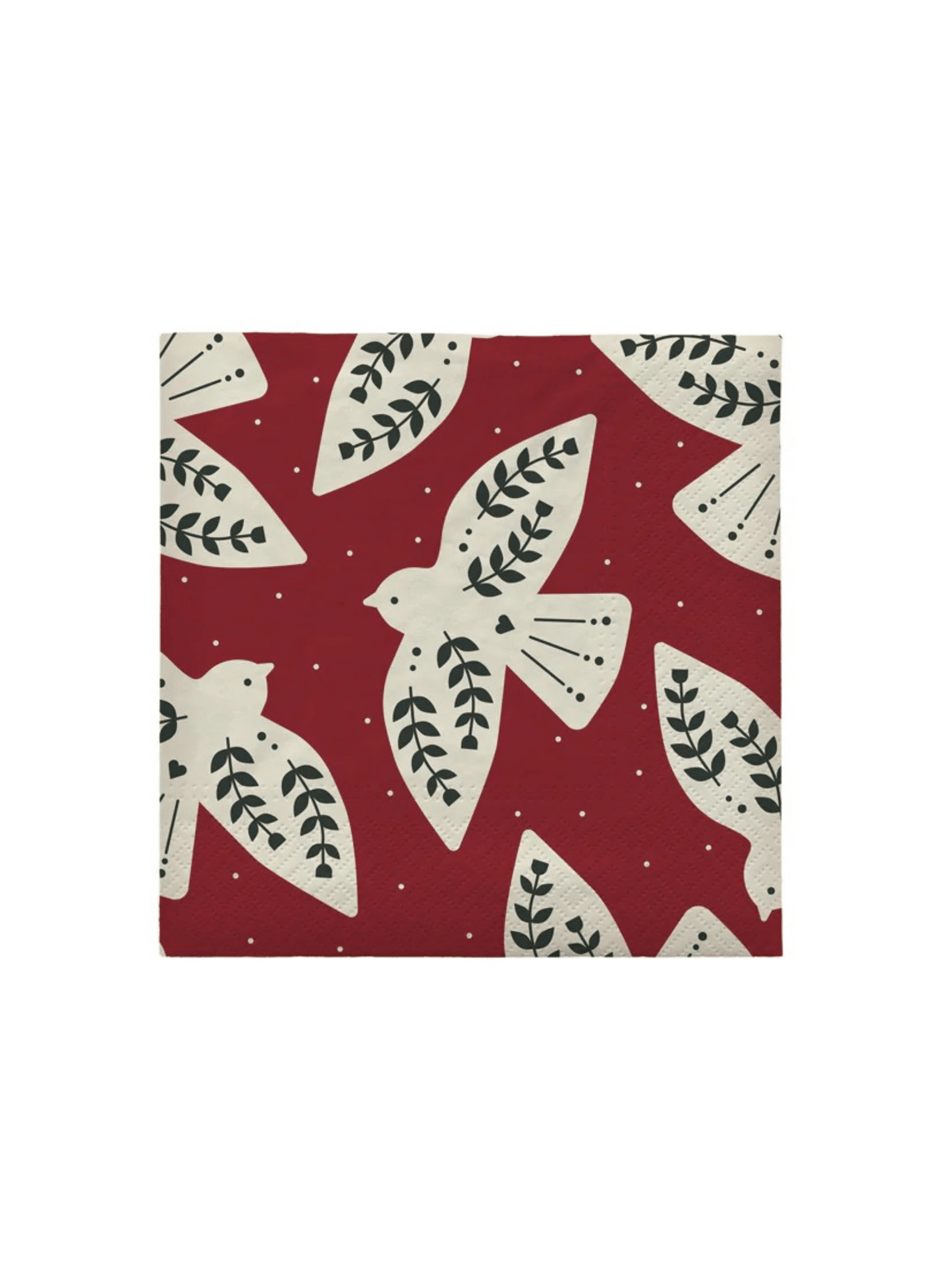 Broste Copenhagen Papierserviette Bird 33 x 33cm 20er Pack - hei-kju