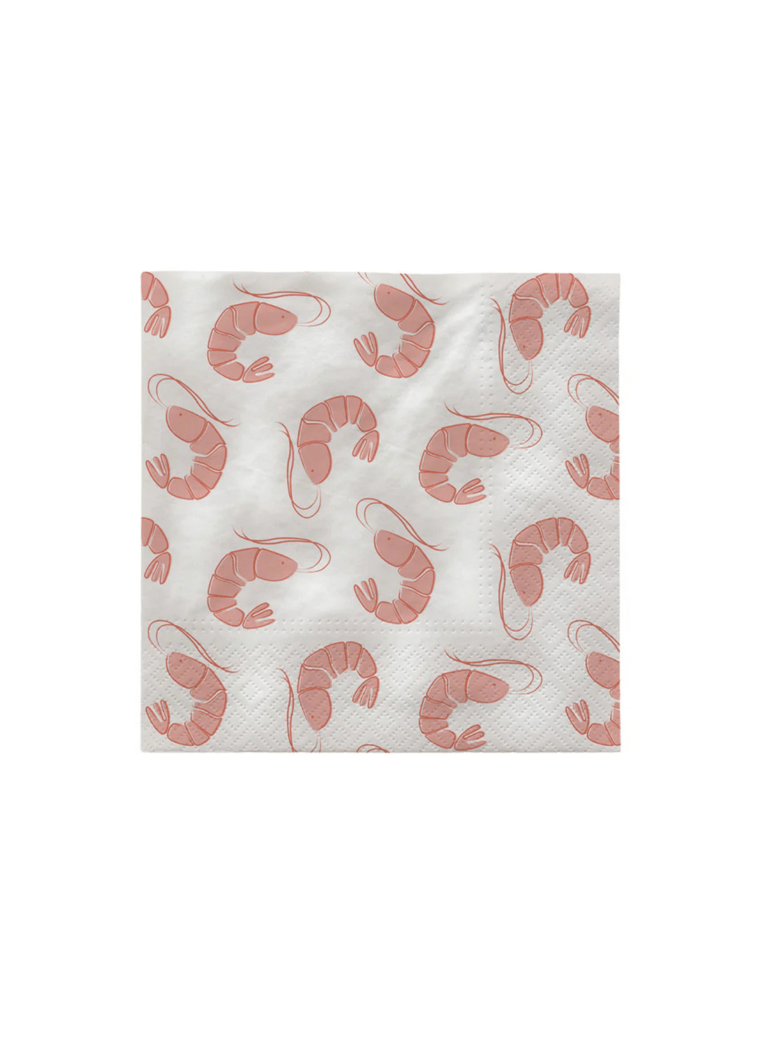 Broste Copenhagen Papierserviette Shrimp 33 x 33cm 20er Pack - hei - kju