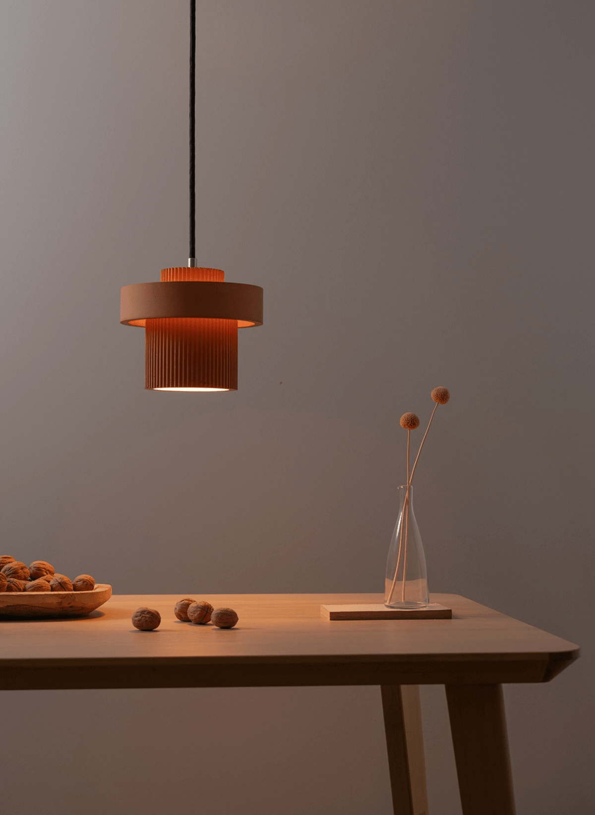 GANTlights Pendelleuchte – Designlampe aus Beton mit Up & Down Licht (S9) - hei-kju
