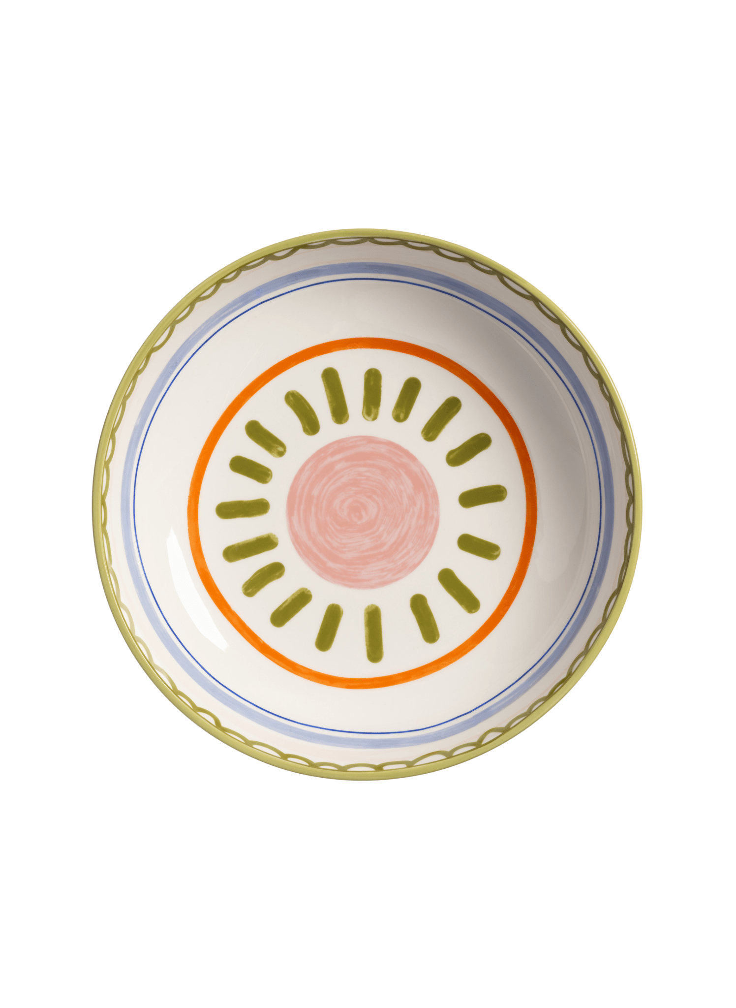 &k amsterdam Salatschüssel Boavista Grün Ø 30 cm - hei - kju