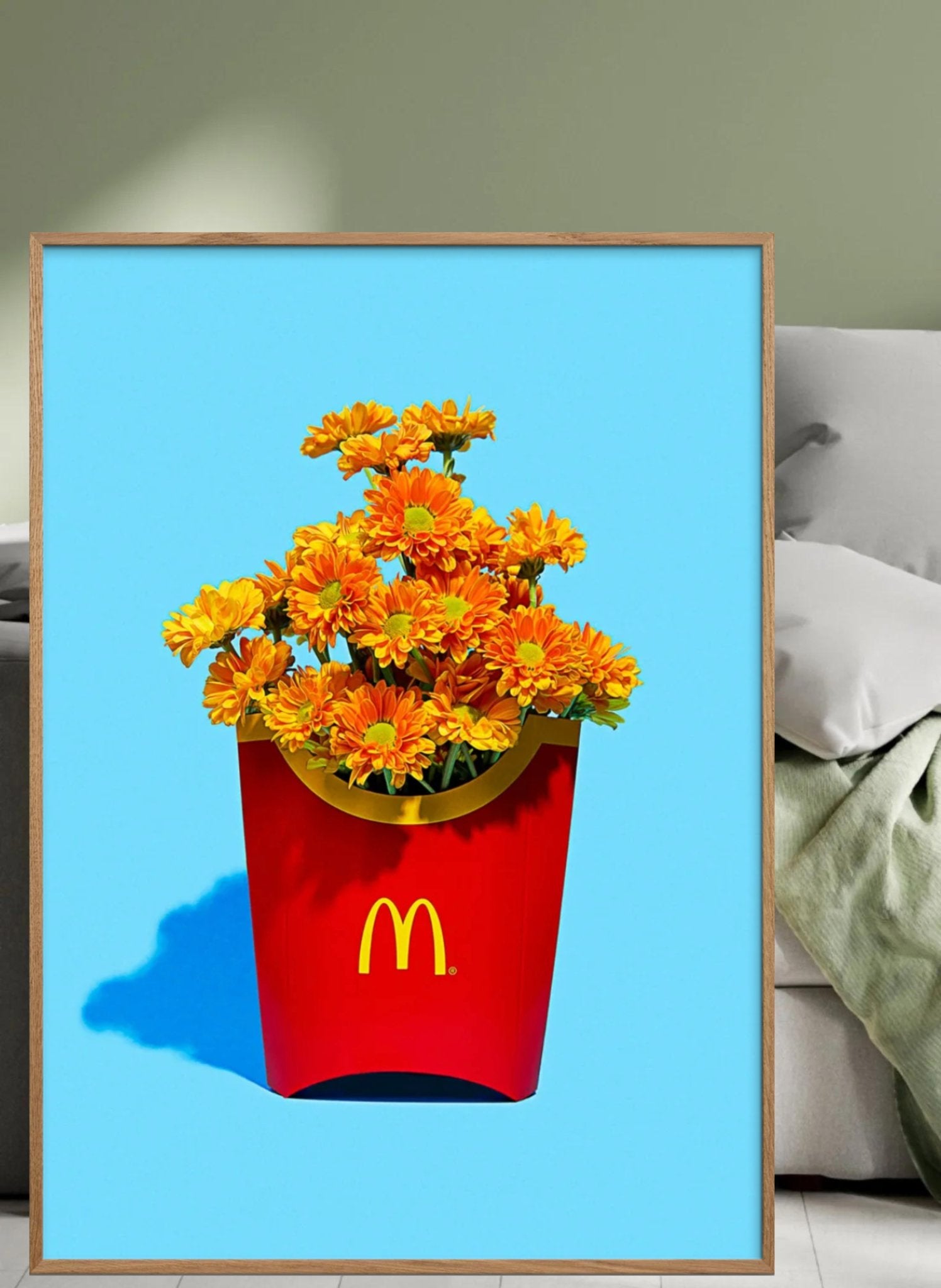 Poster & Frame Blumen Pommes - hei - kju