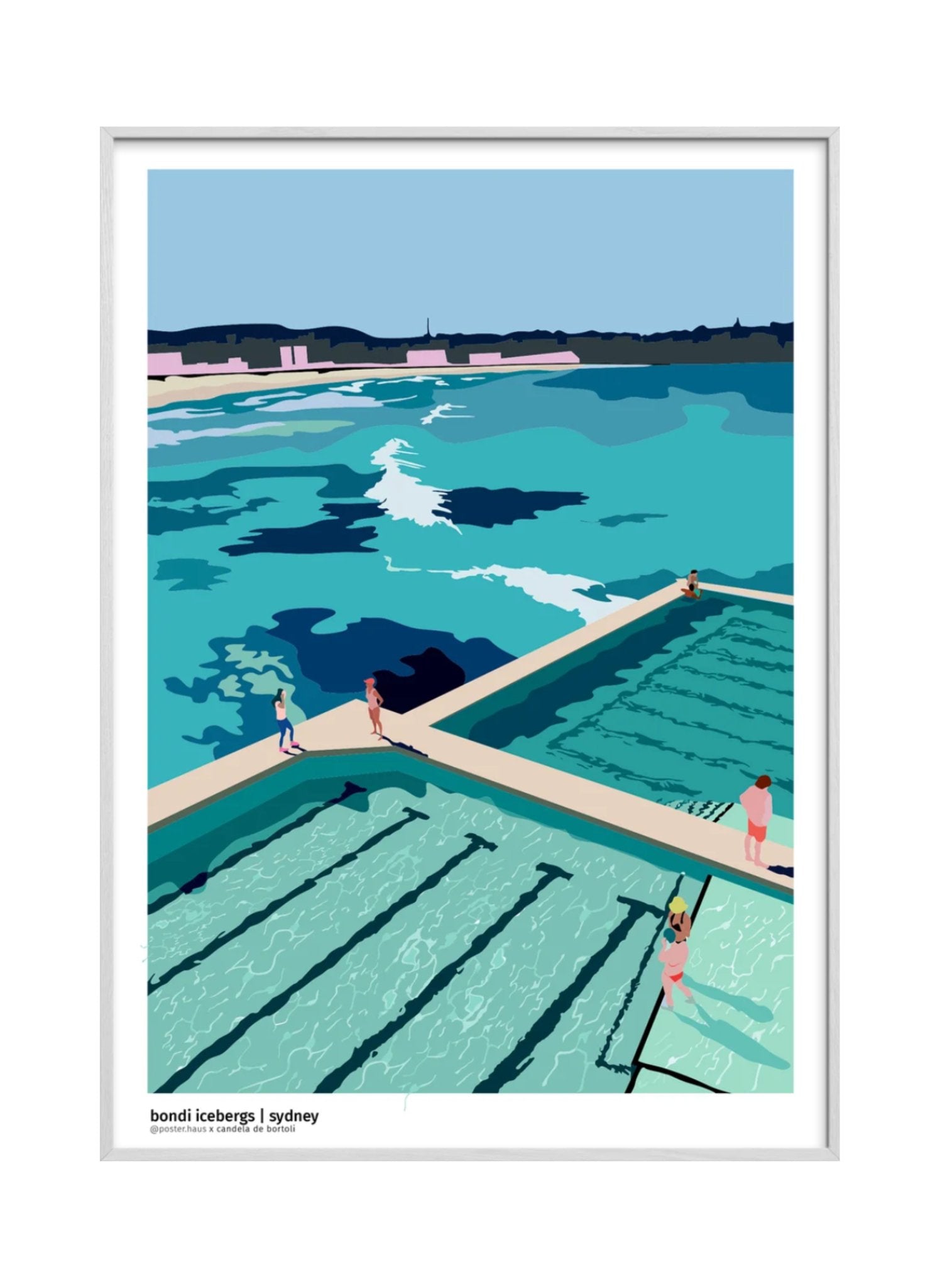 Poster & Frame Bondi Beach - hei - kju