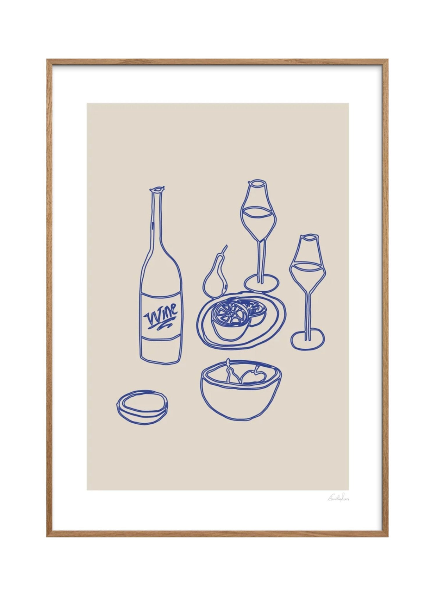 Poster & Frame The Kitchen Collection - hei - kju