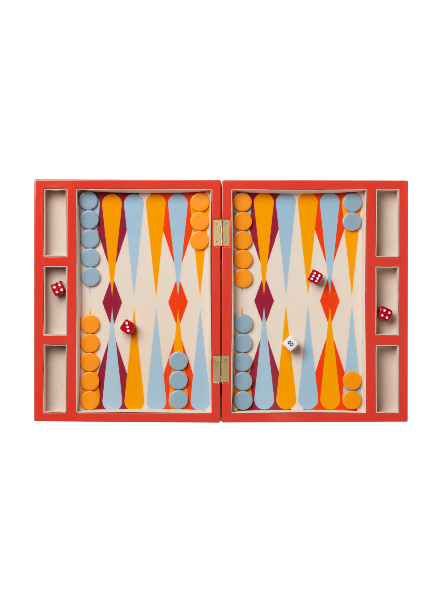 PRINTWORKS Lackiertes Backgammon - hei - kju