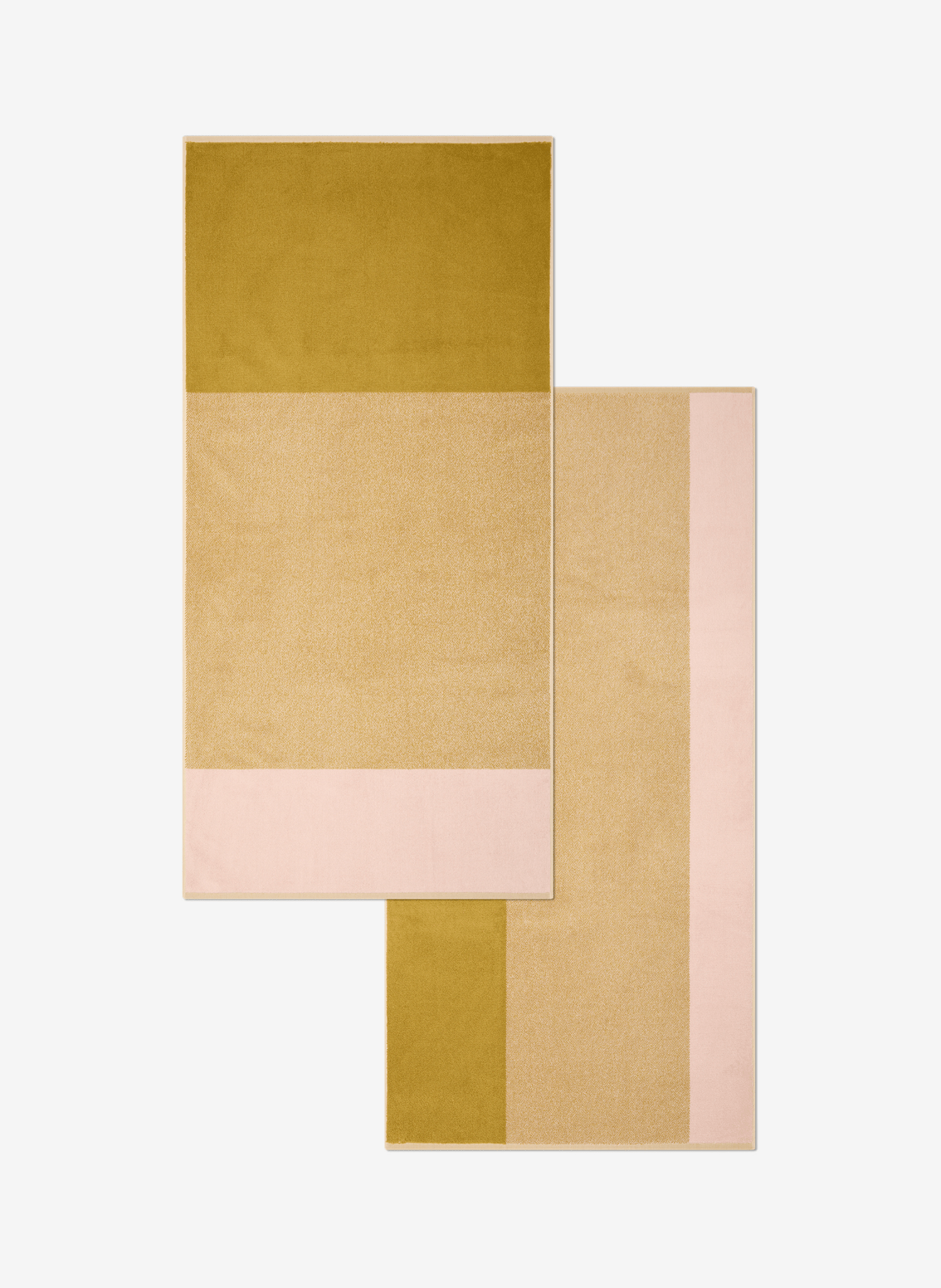 Suite702 Badetuch - Set Blend Blush Olive (2 - tlg.) - hei - kju