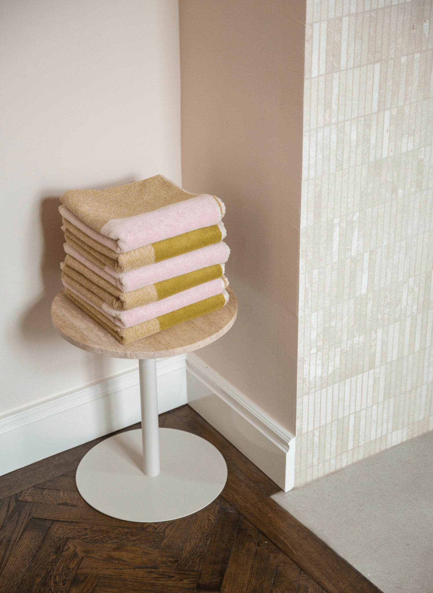 Suite702 Gästehandtuch - Set Blend Blush Olive (2 - tlg.) - hei - kju