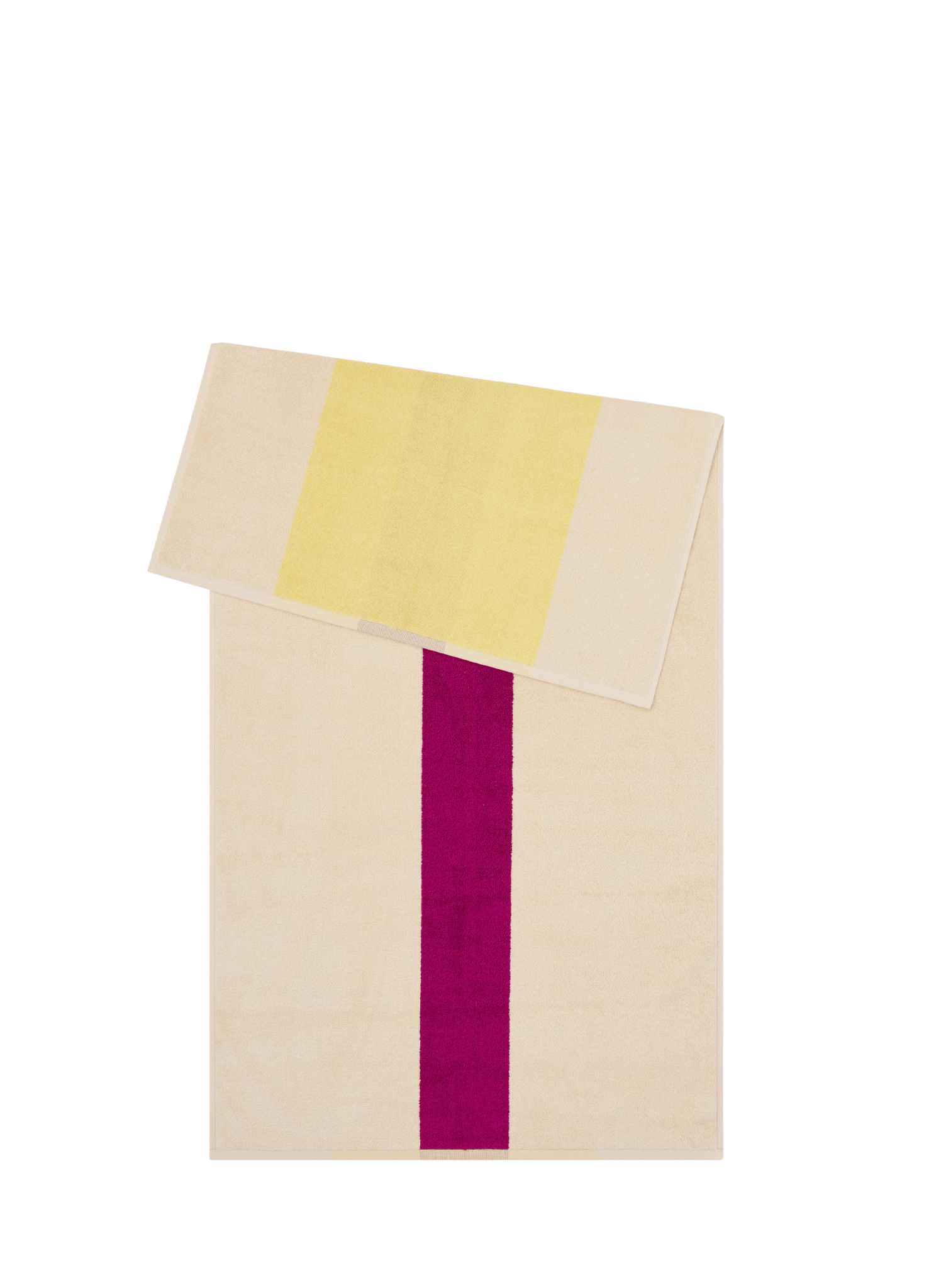 Suite702 Handtuch 100% Baumwolle Gelb Magenta - hei - kju