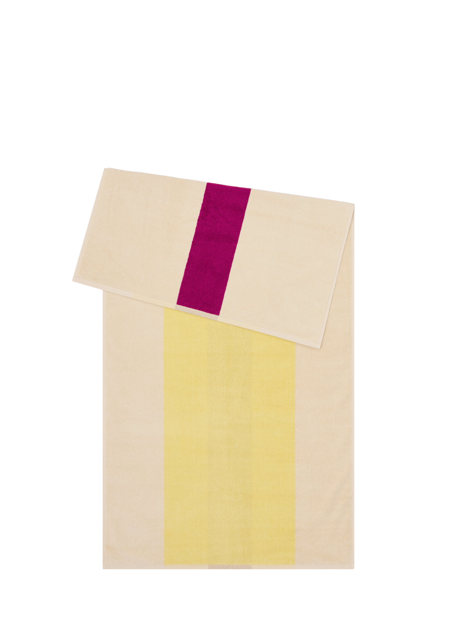 Suite702 Handtuch 100% Baumwolle Gelb Magenta - hei - kju