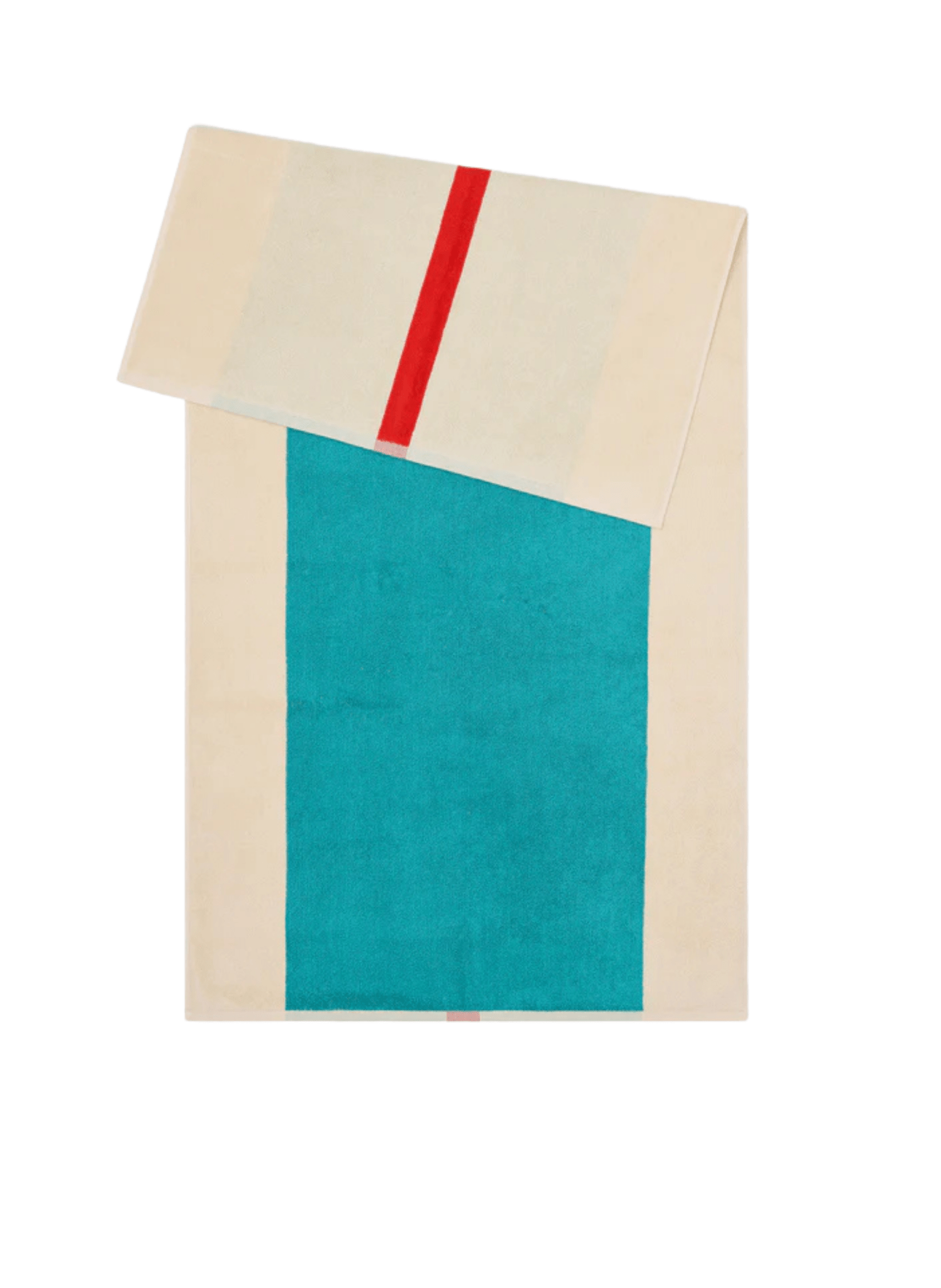 Suite702 Handtuch 100% Baumwolle Rot Türkis - hei - kju